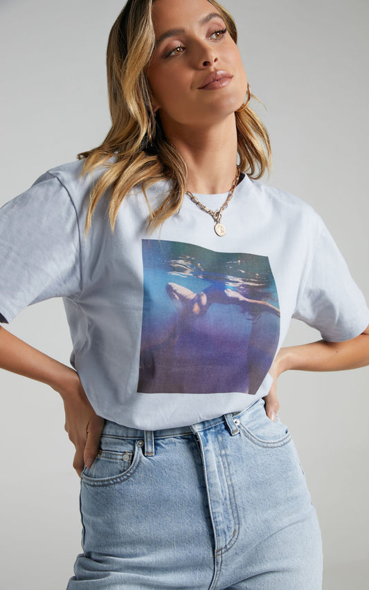 Cools Club - Sunday Tee in Dusk Swim