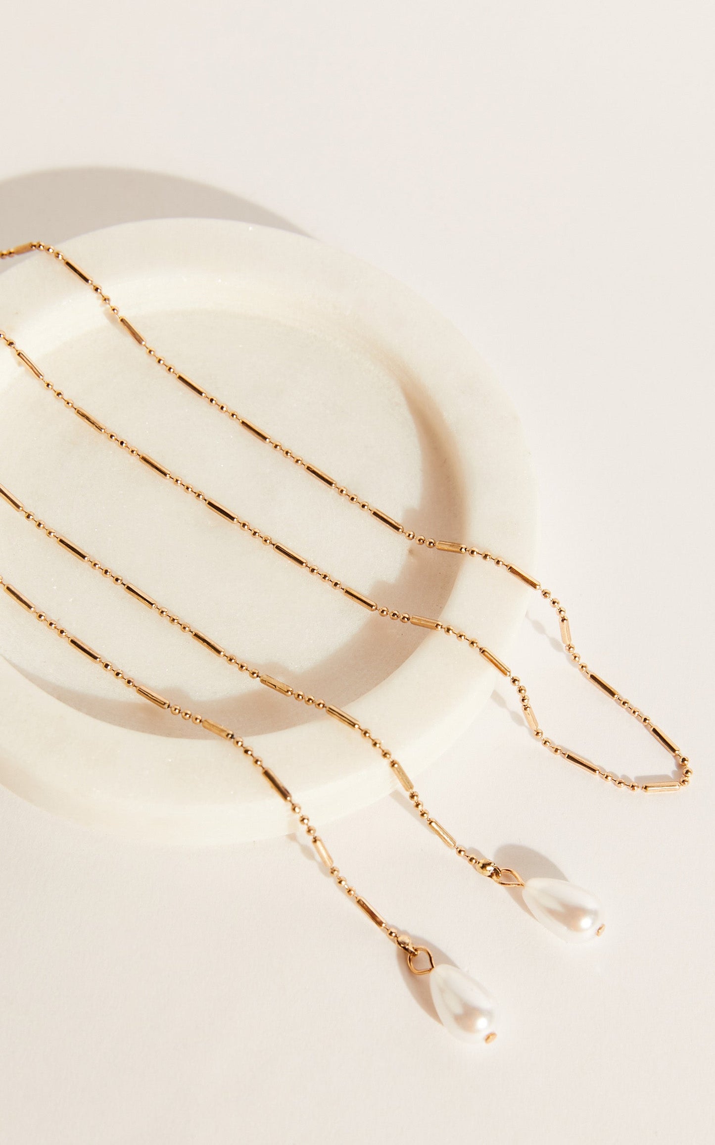 Crystalina Necklace in Gold