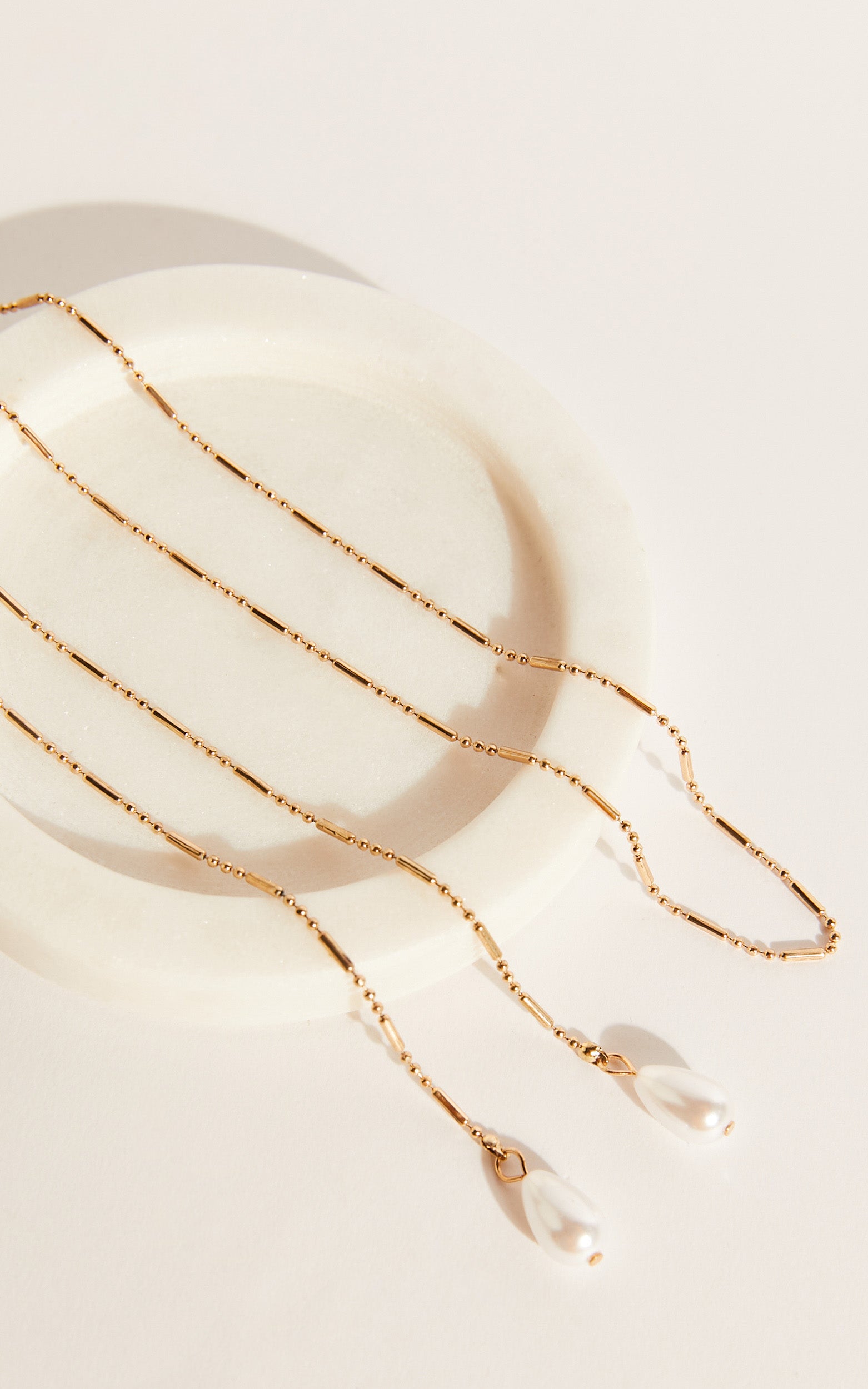 Crystalina Necklace in Gold
