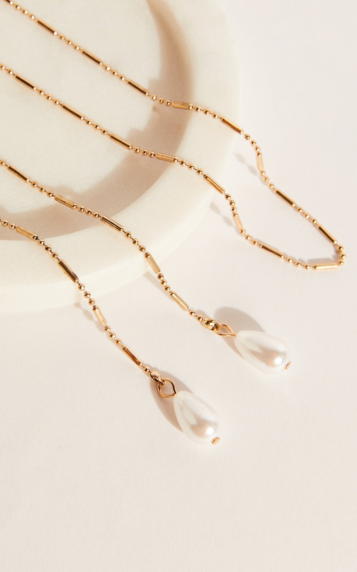 Crystalina Necklace in Gold