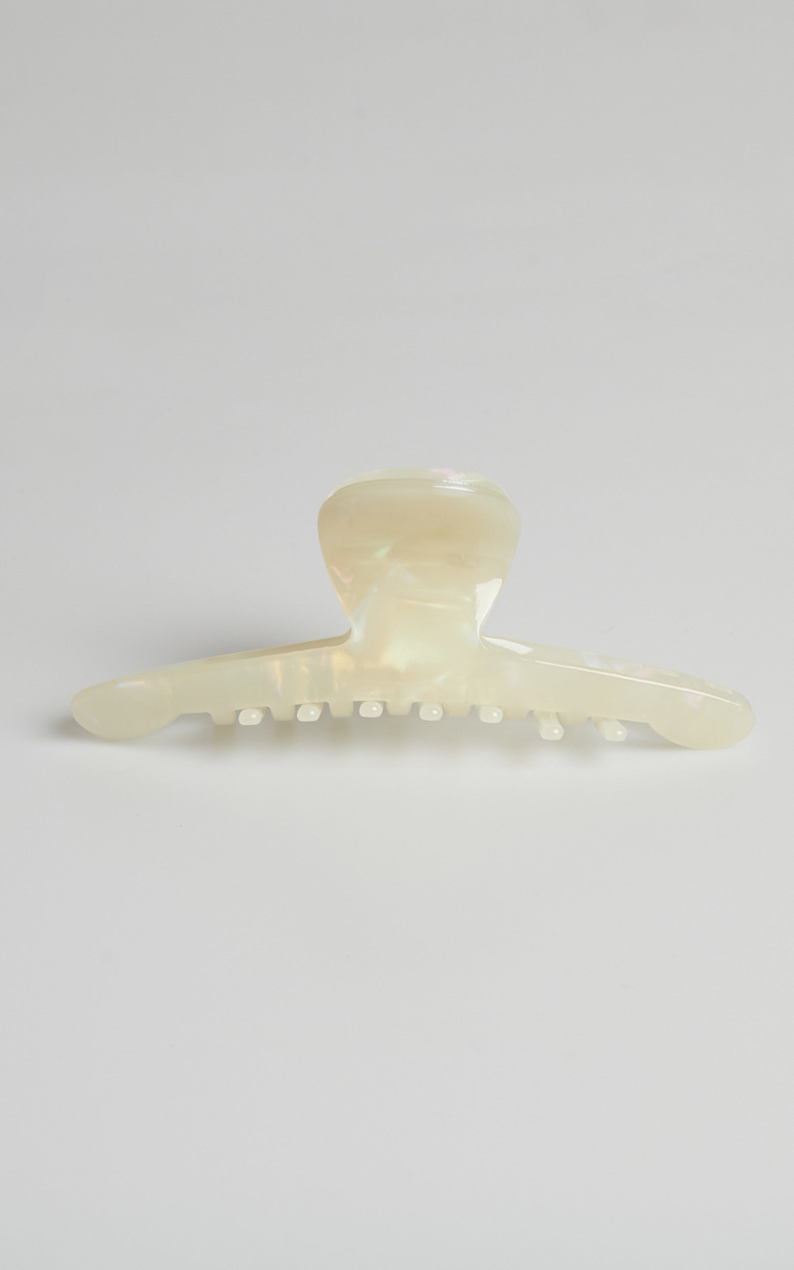 Dakoda Hair Clip in White