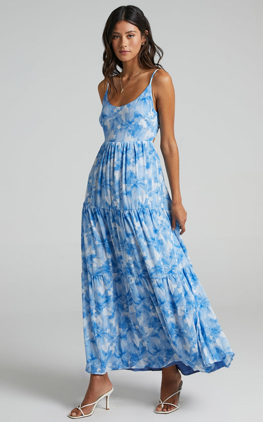Dasia Dress in Cloudy Floral