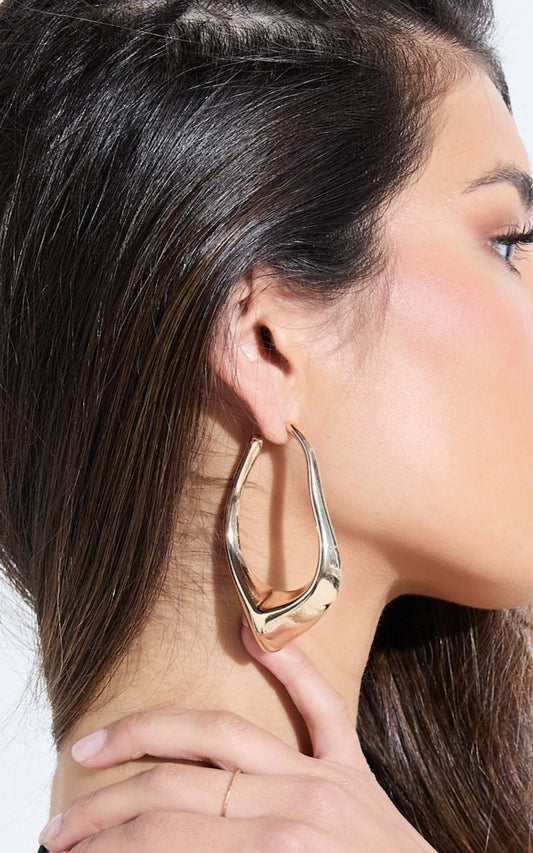 Diana Earrings in Gold