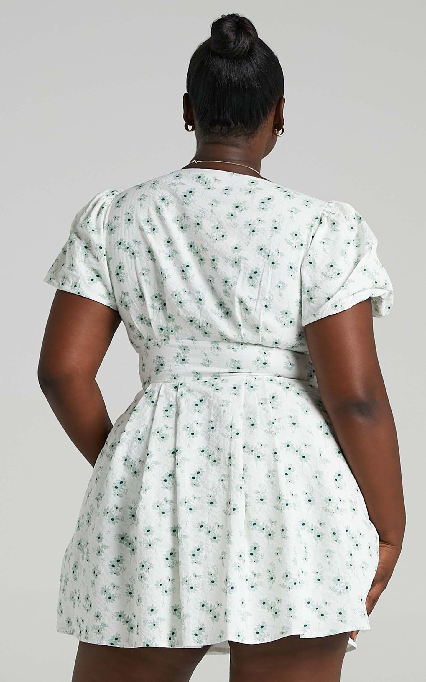 Dovie Dress in Sage Floral