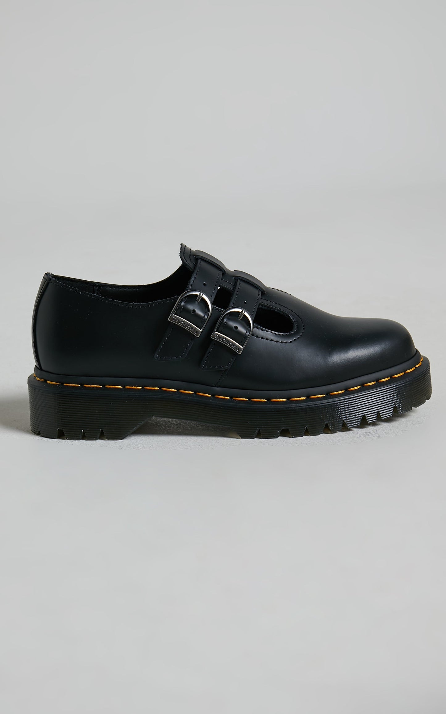 Dr. Martens - 8065 Ii Bex Mary Jane Shoe in Black Smooth