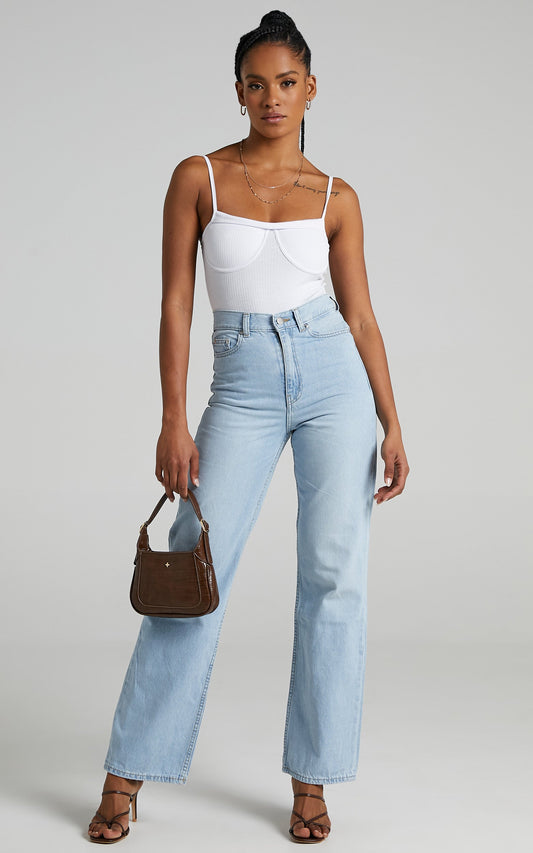 Dr Denim - Echo Jean in Superlight Blue