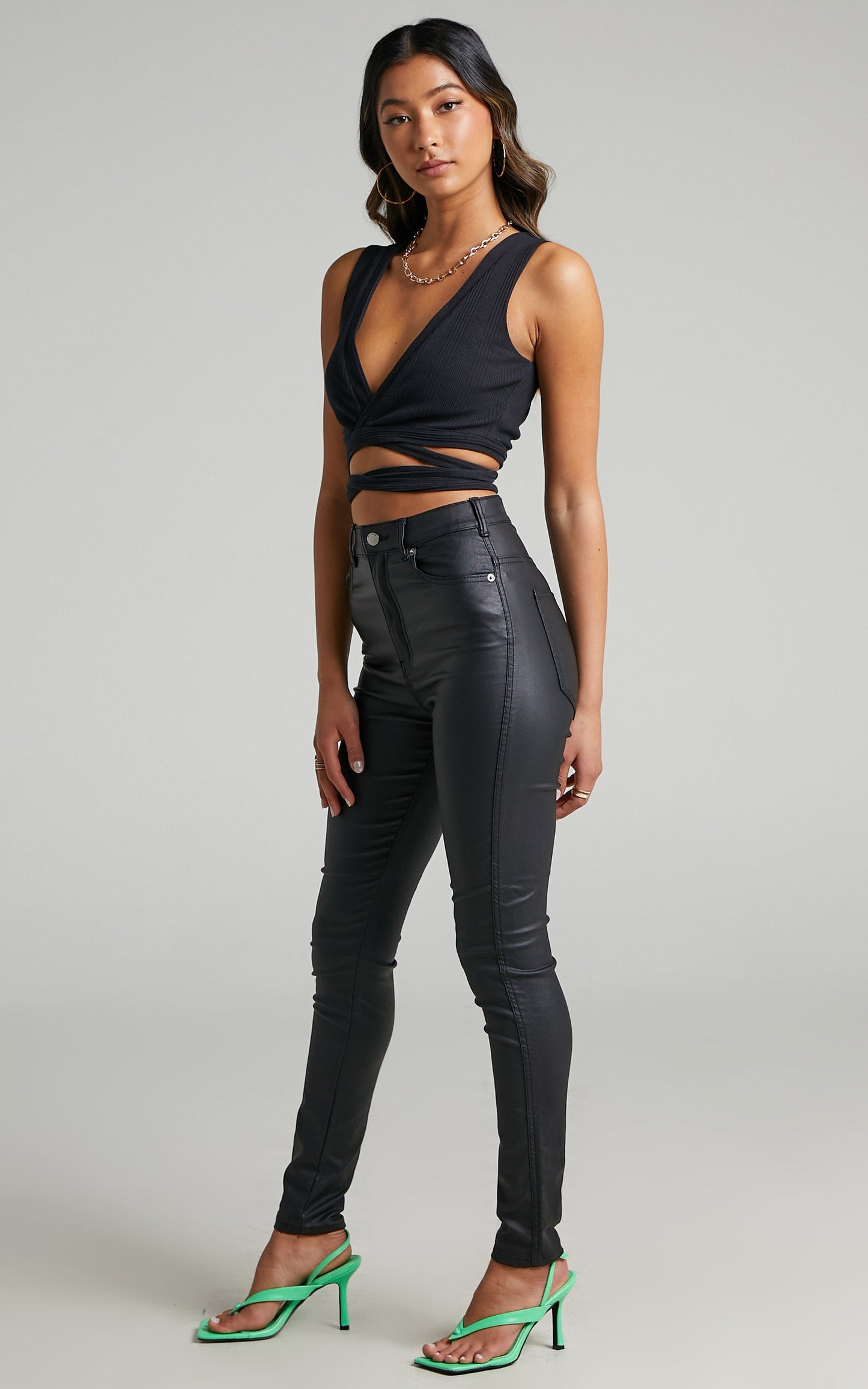 Dr Denim - Moxy Jean in Black Metal