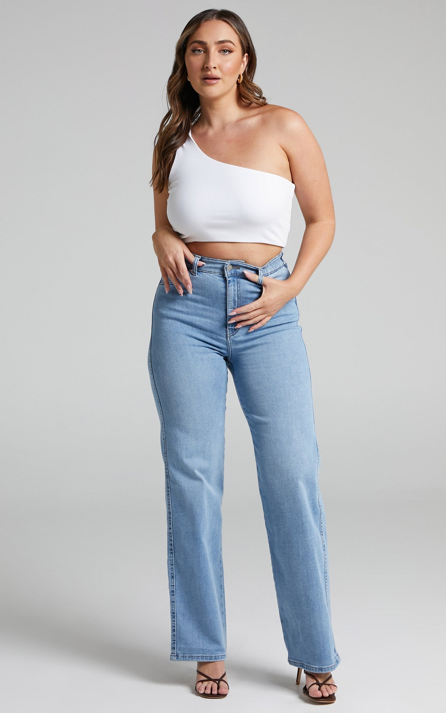 Dr Denim - Moxy Straight Jeans in Less Blue Rinse