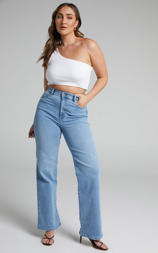 Dr Denim - Moxy Straight Jeans in Pyke Light Blue