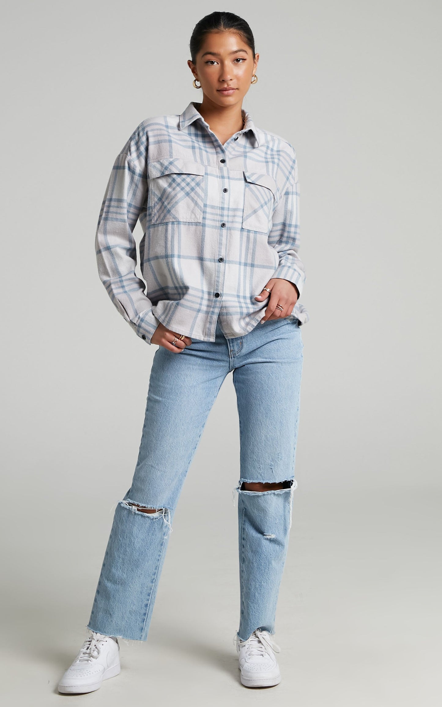 Dr Denim - Nathalie Shirt in Eve Check