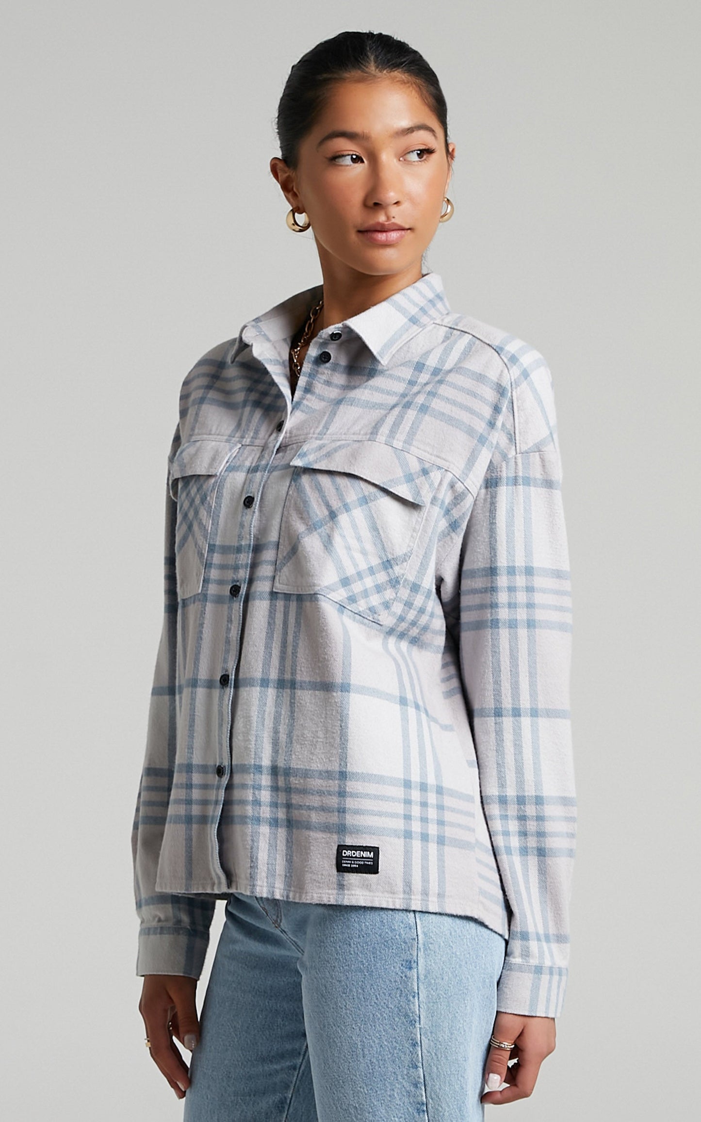 Dr Denim - Nathalie Shirt in Eve Check