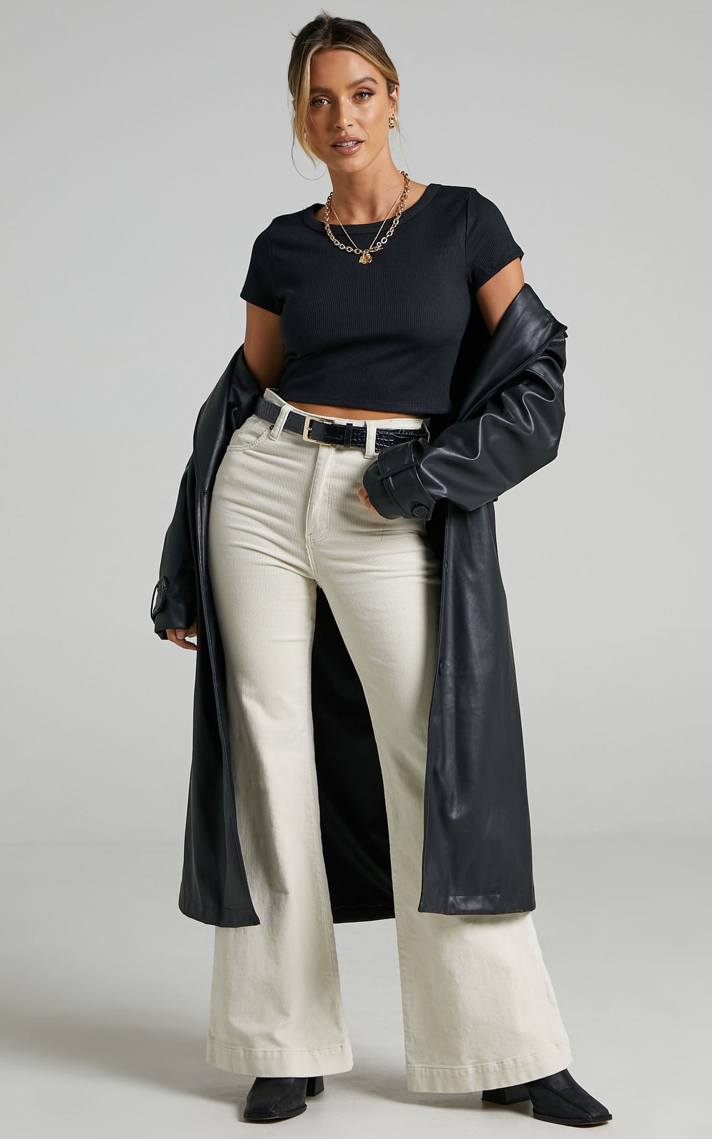 Drea Tee in Black