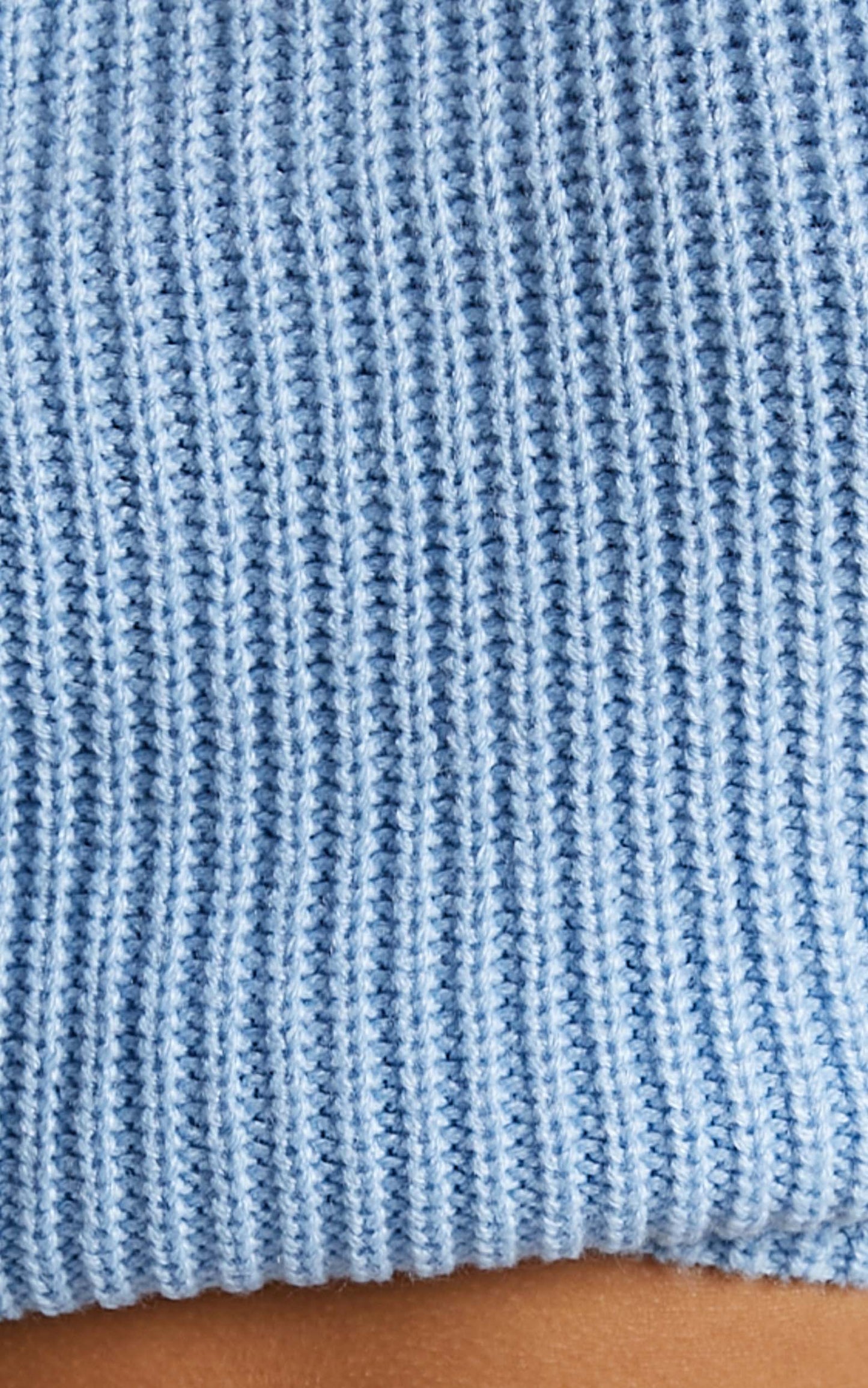Eavan Knit Jumper in Pastel Blue