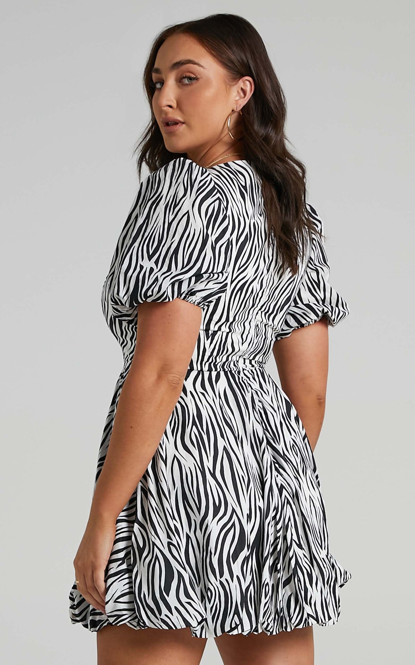 Ebrill Dress in Zebra