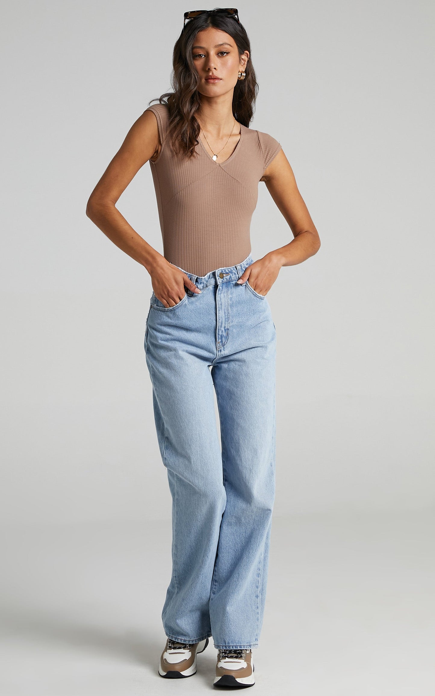 Ede Bodysuit in Mocha