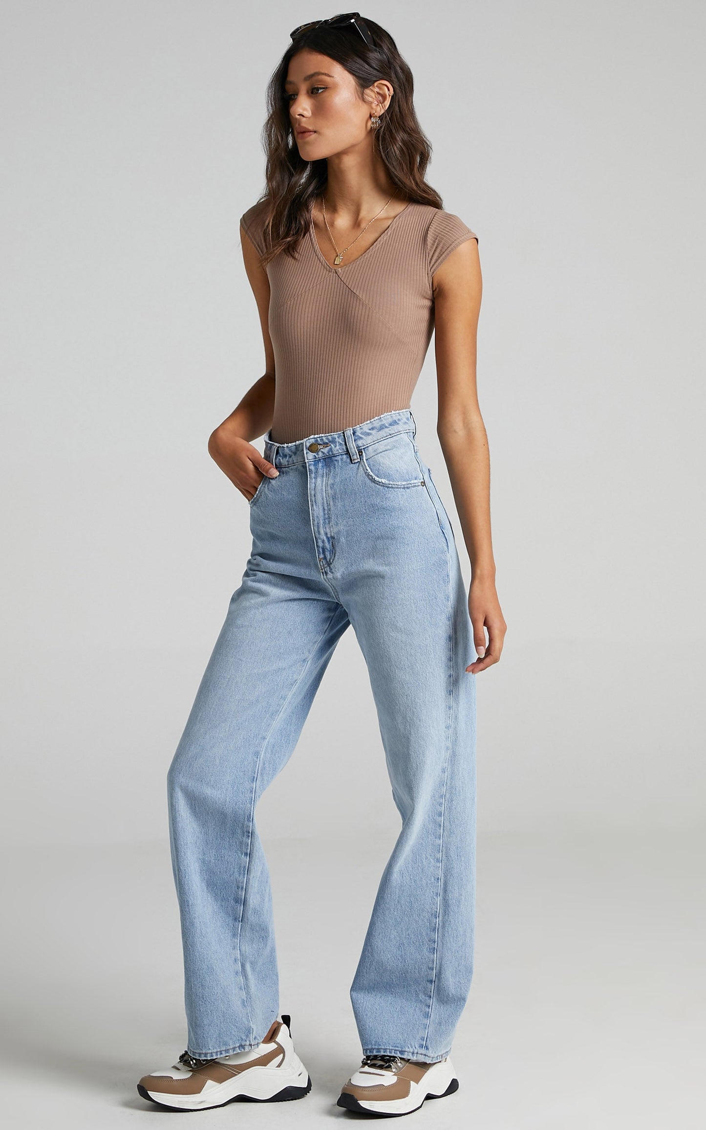 Ede Bodysuit in Mocha