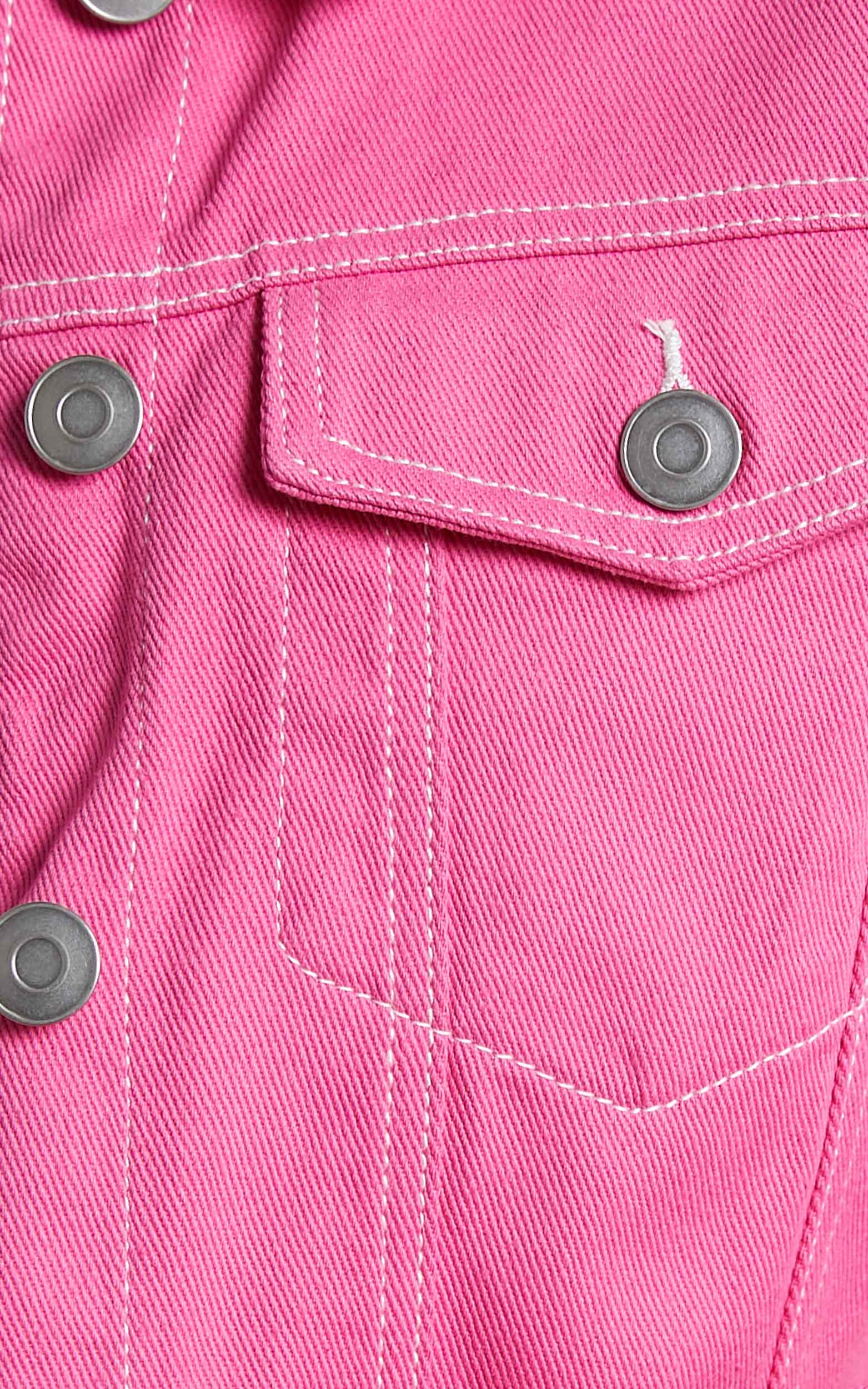 Eerika Jacket - Denim Jacket in Pink