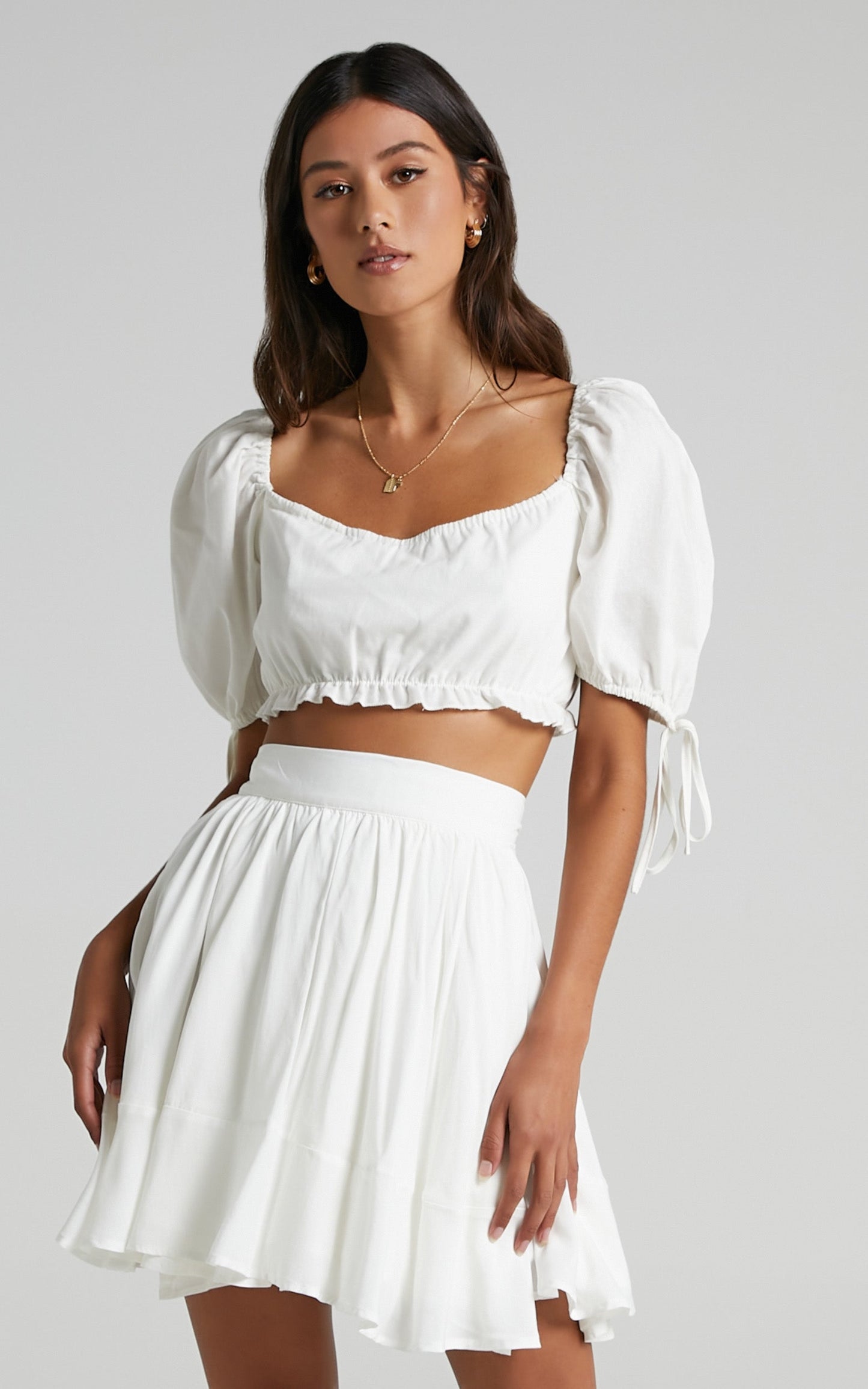 Eimear Skirt in White