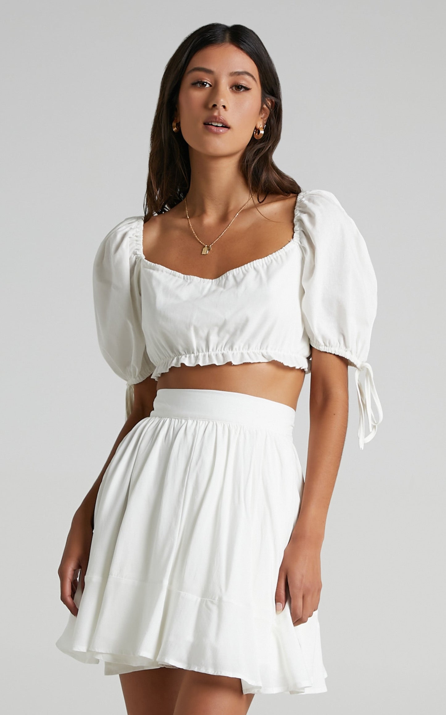 Eimear Skirt in White