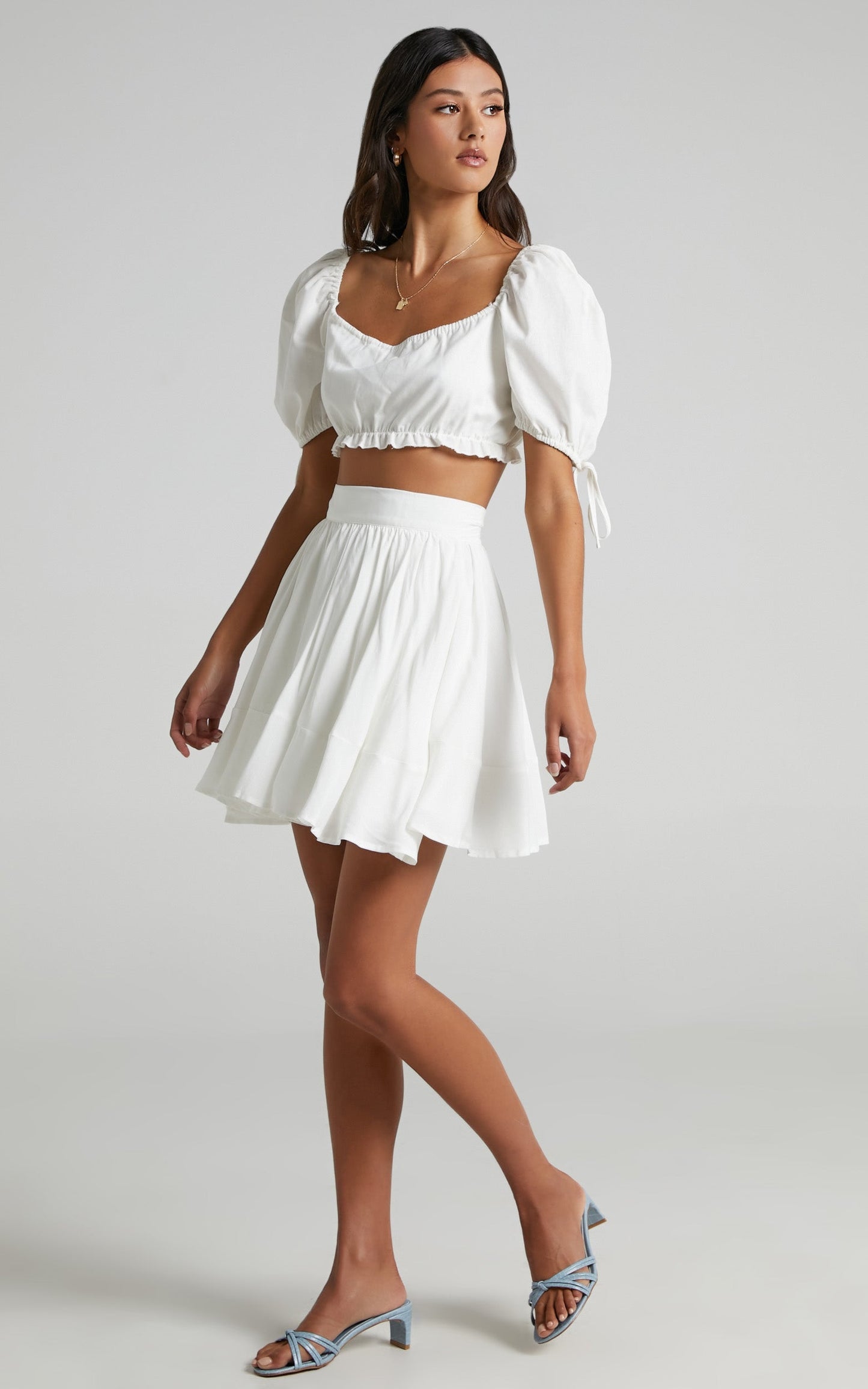 Eimear Skirt in White