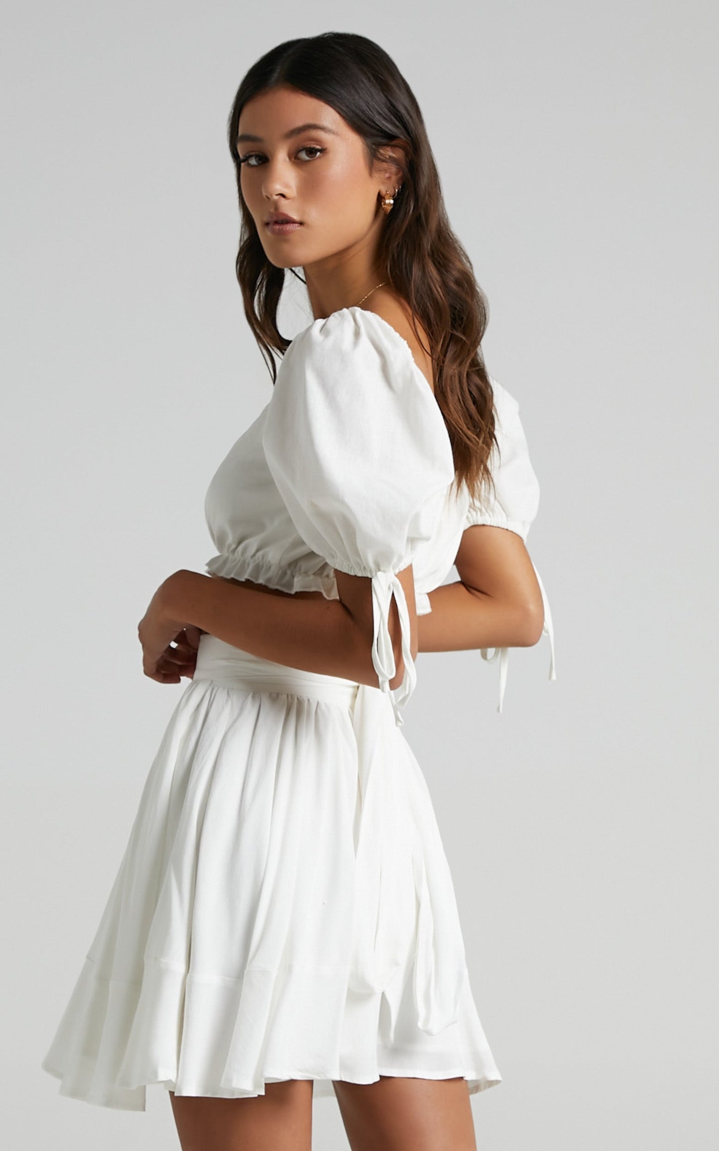 Eimear Skirt in White