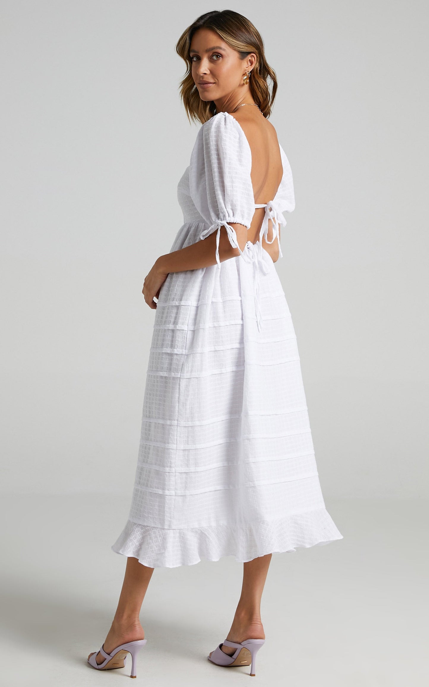 Electra Dress in White
