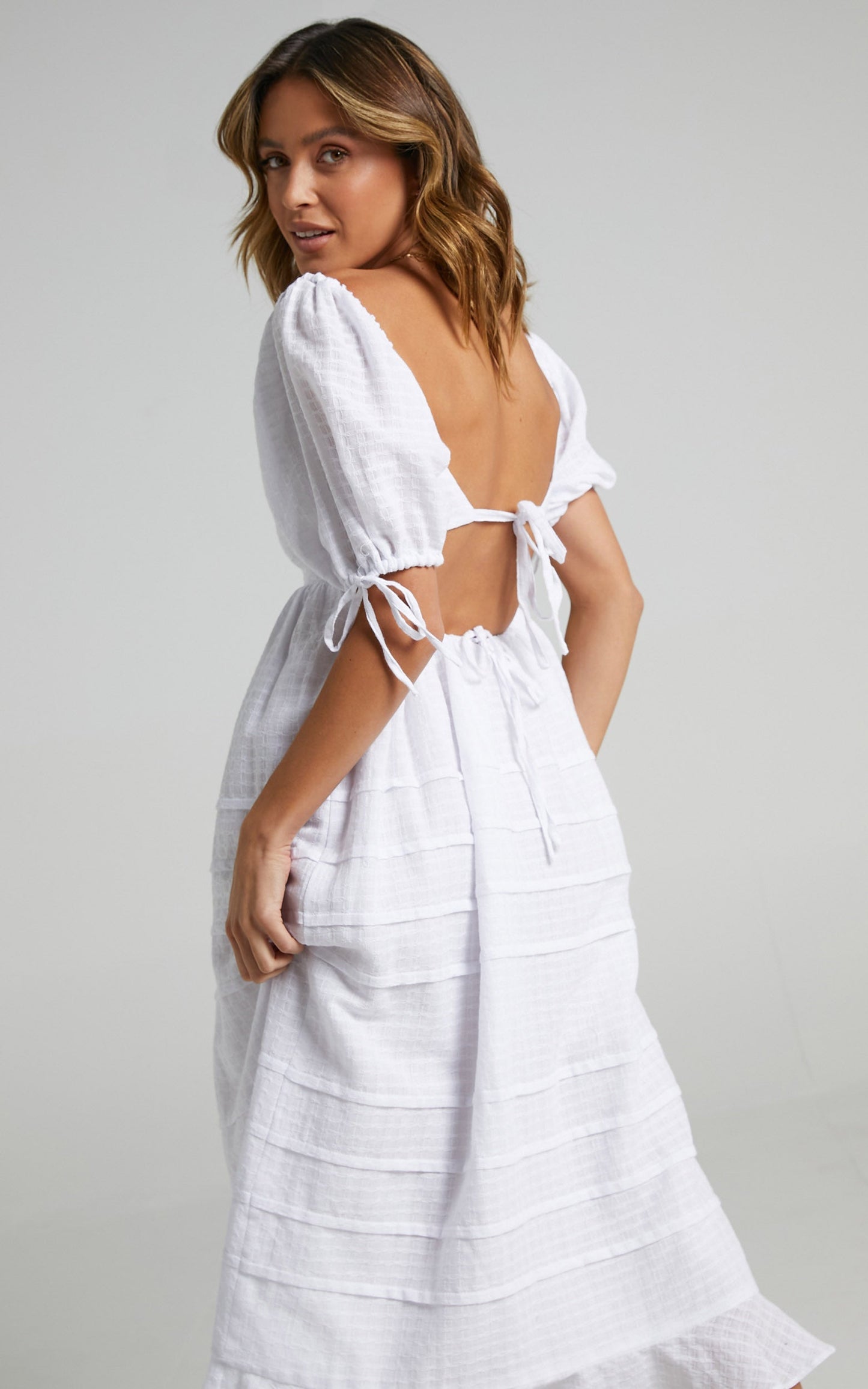 Electra Dress in White