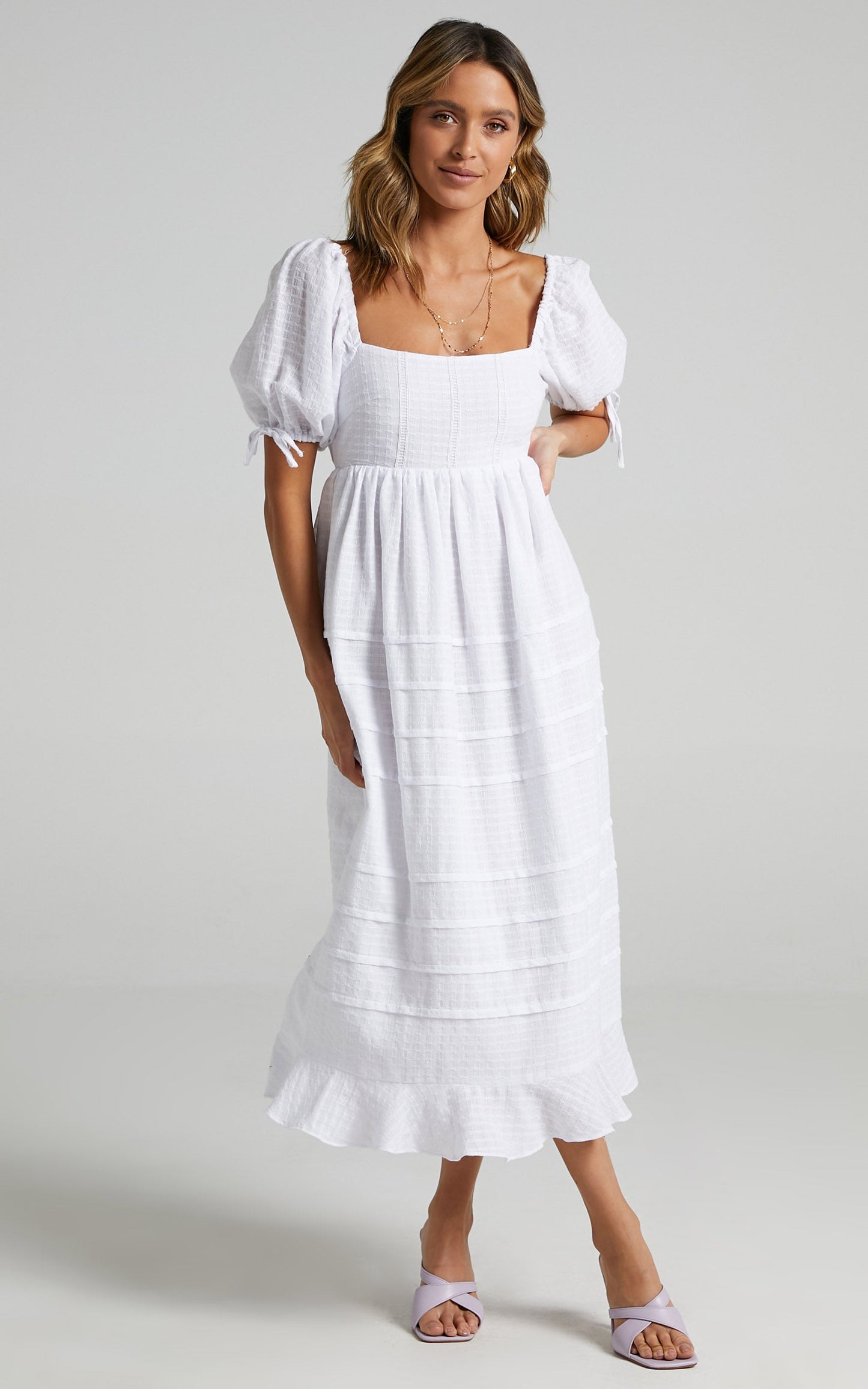 Electra Dress in White