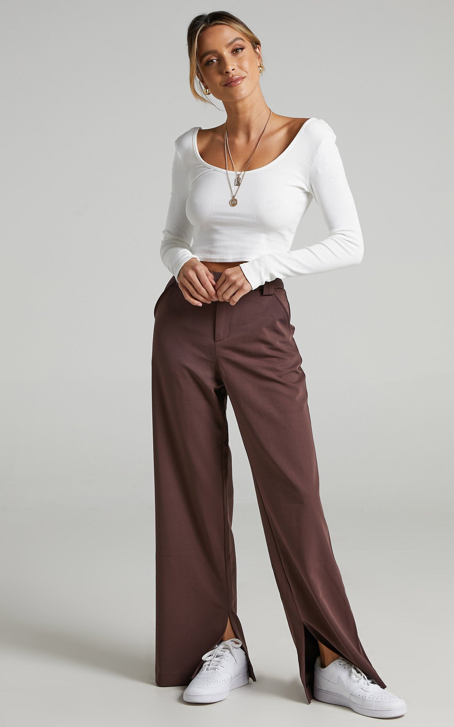 Ellis Top in White