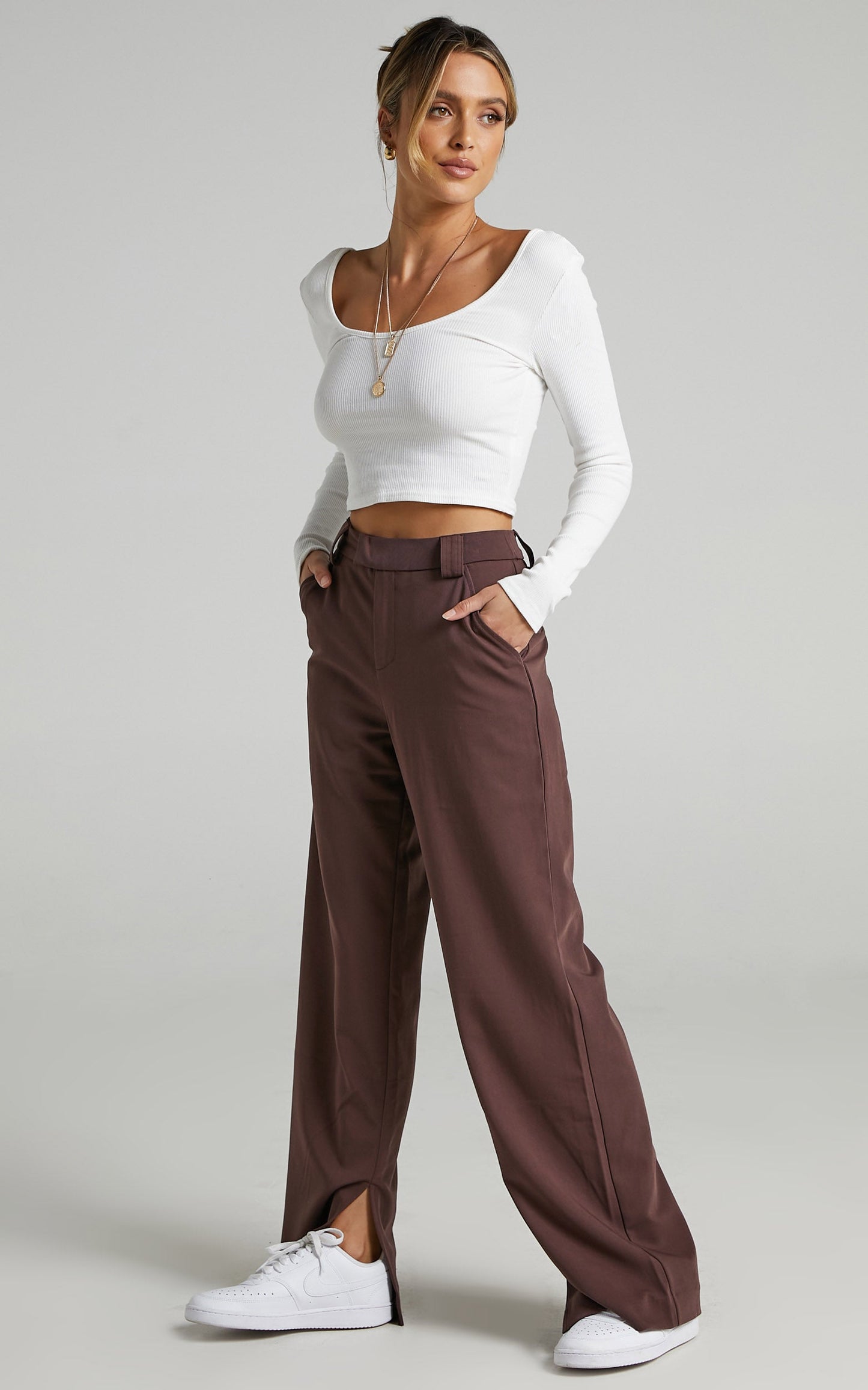 Ellis Top in White