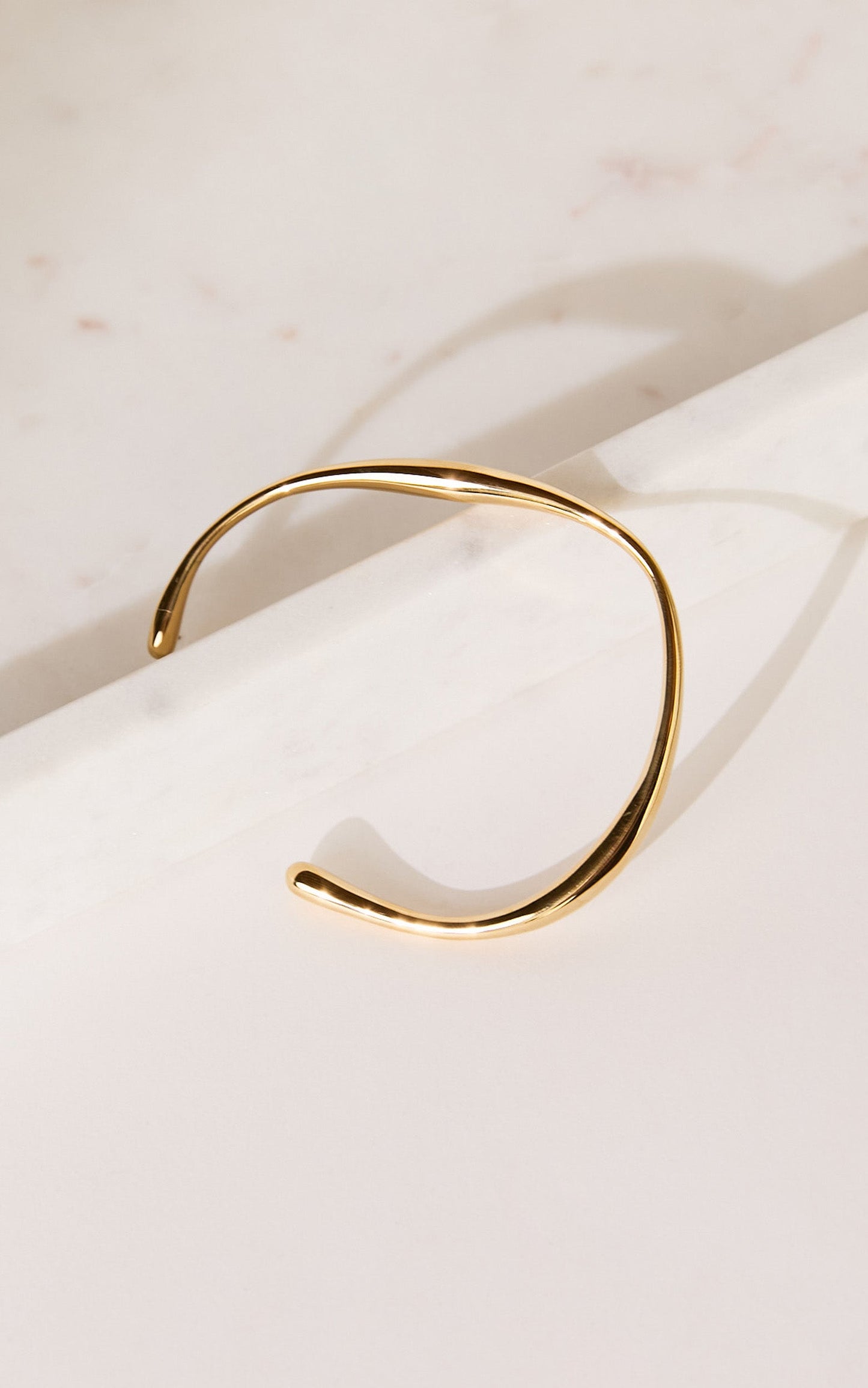 Emily Irregular Shaped Bracelet in Gold