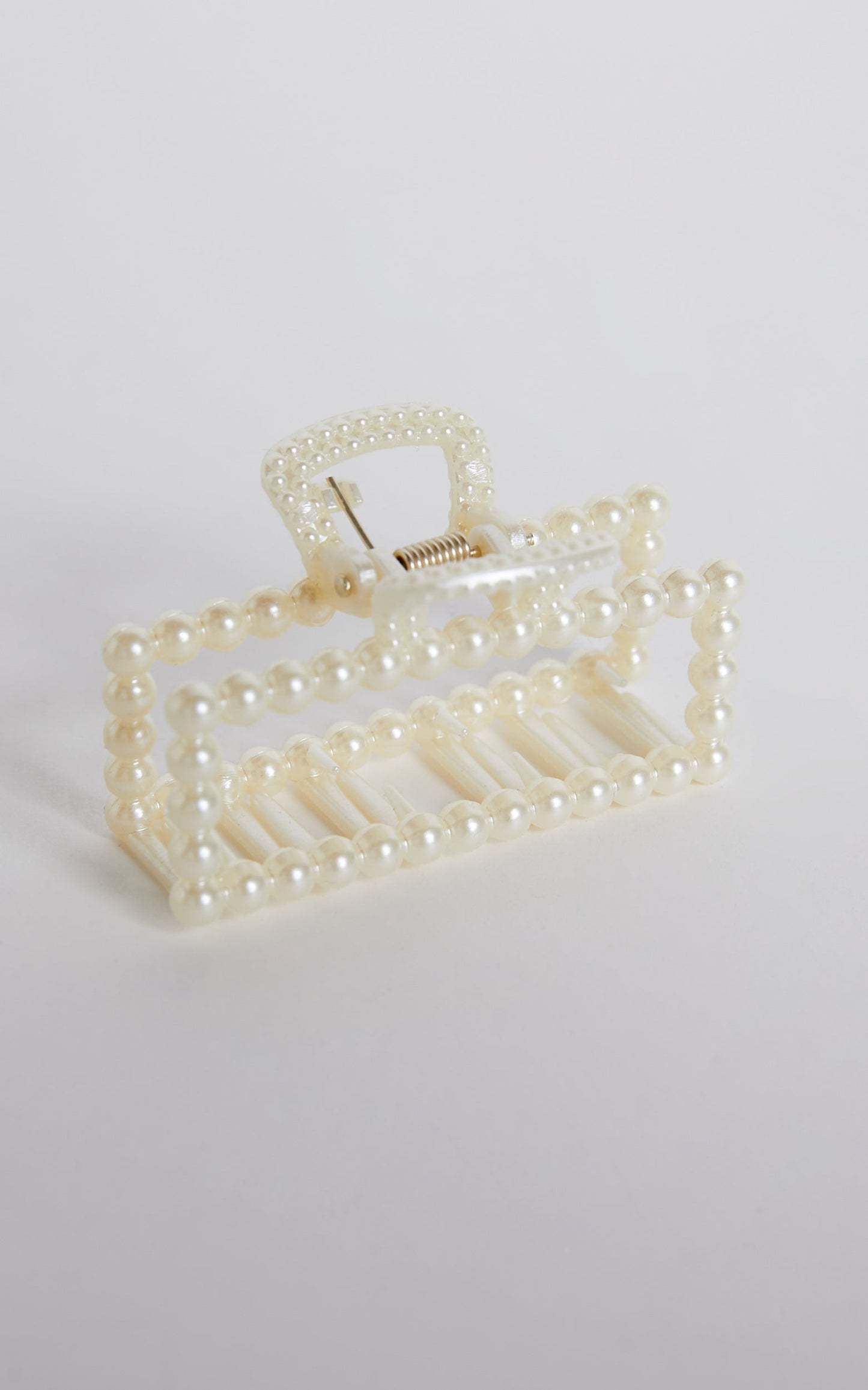 Emmay Pearl Hair Clip in Pearl
