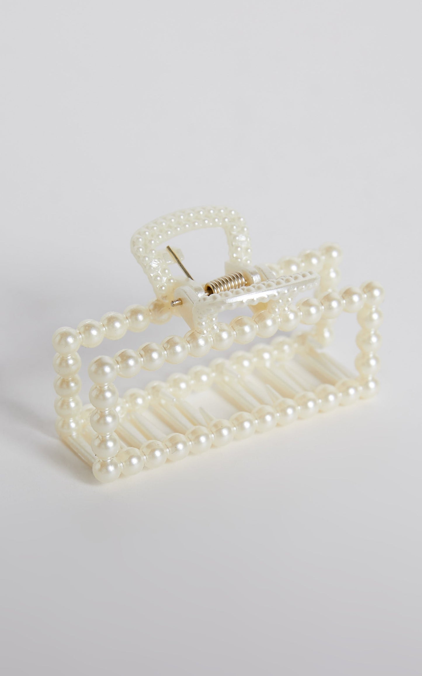 Emmay Pearl Hair Clip in Pearl