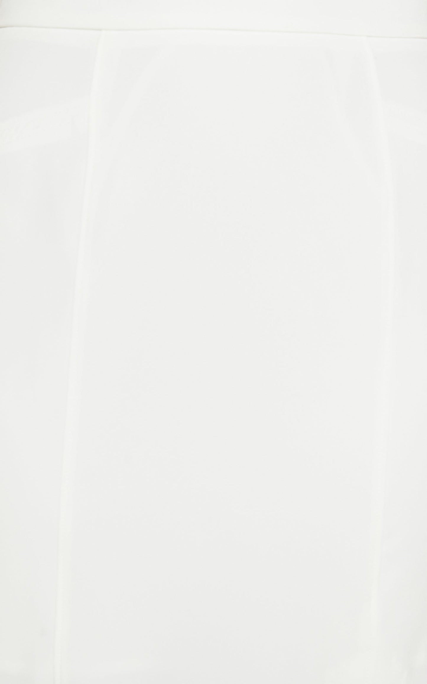 Etha Midi Skirt - High Waisted Split Pencil Skirt in White