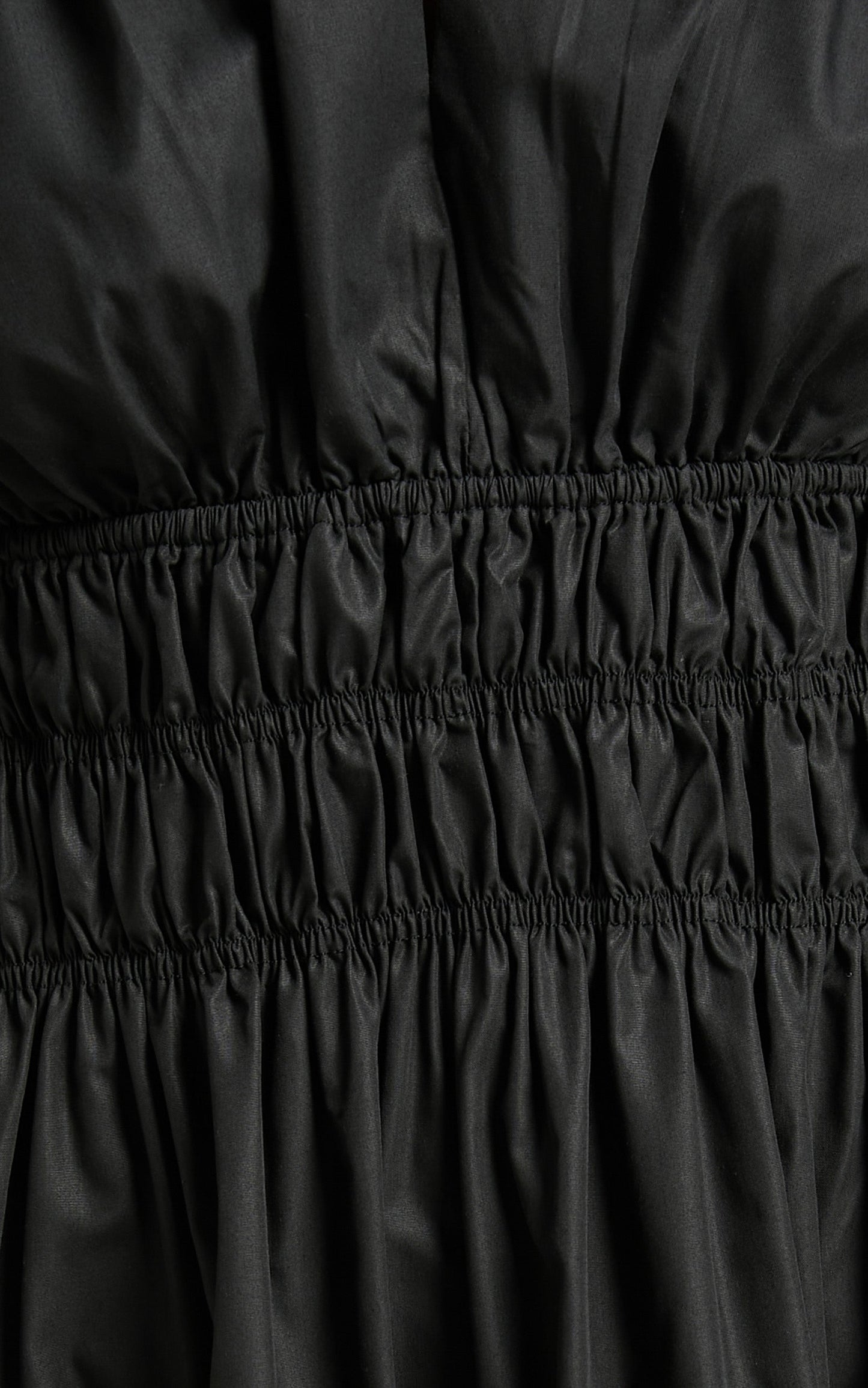 Ezreila Mini Dress - Puff Sleeve Mini Dress in Black