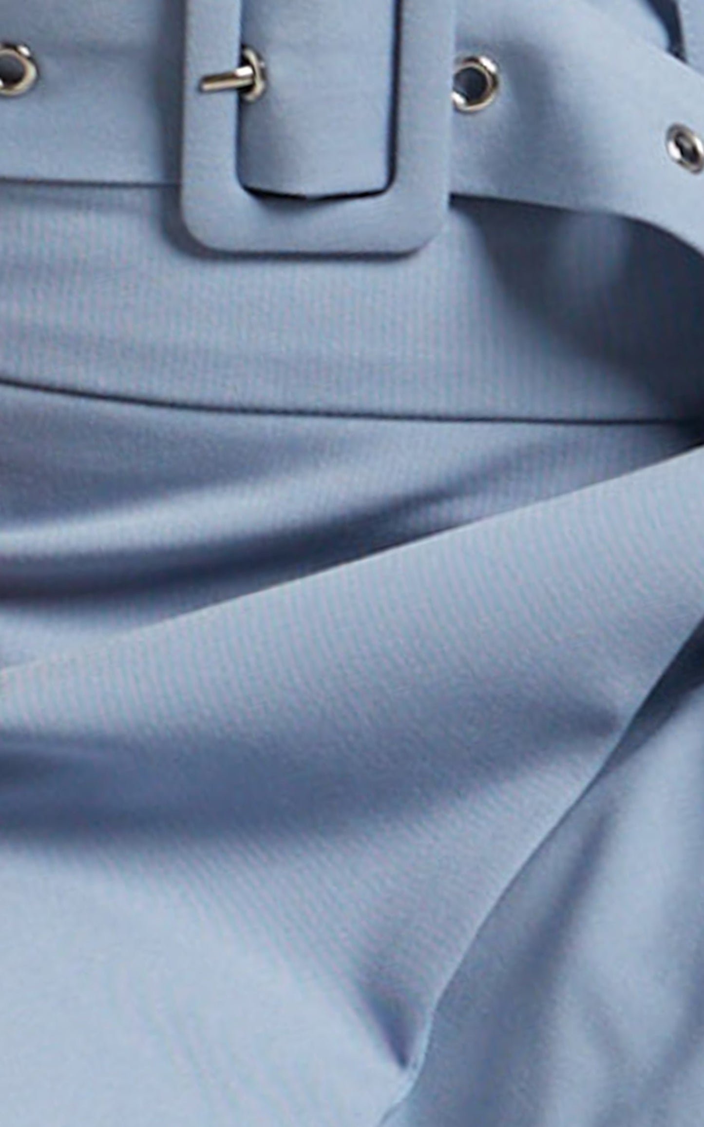 Valeria Mini Skirt - Asymmetric Skirt in Blue