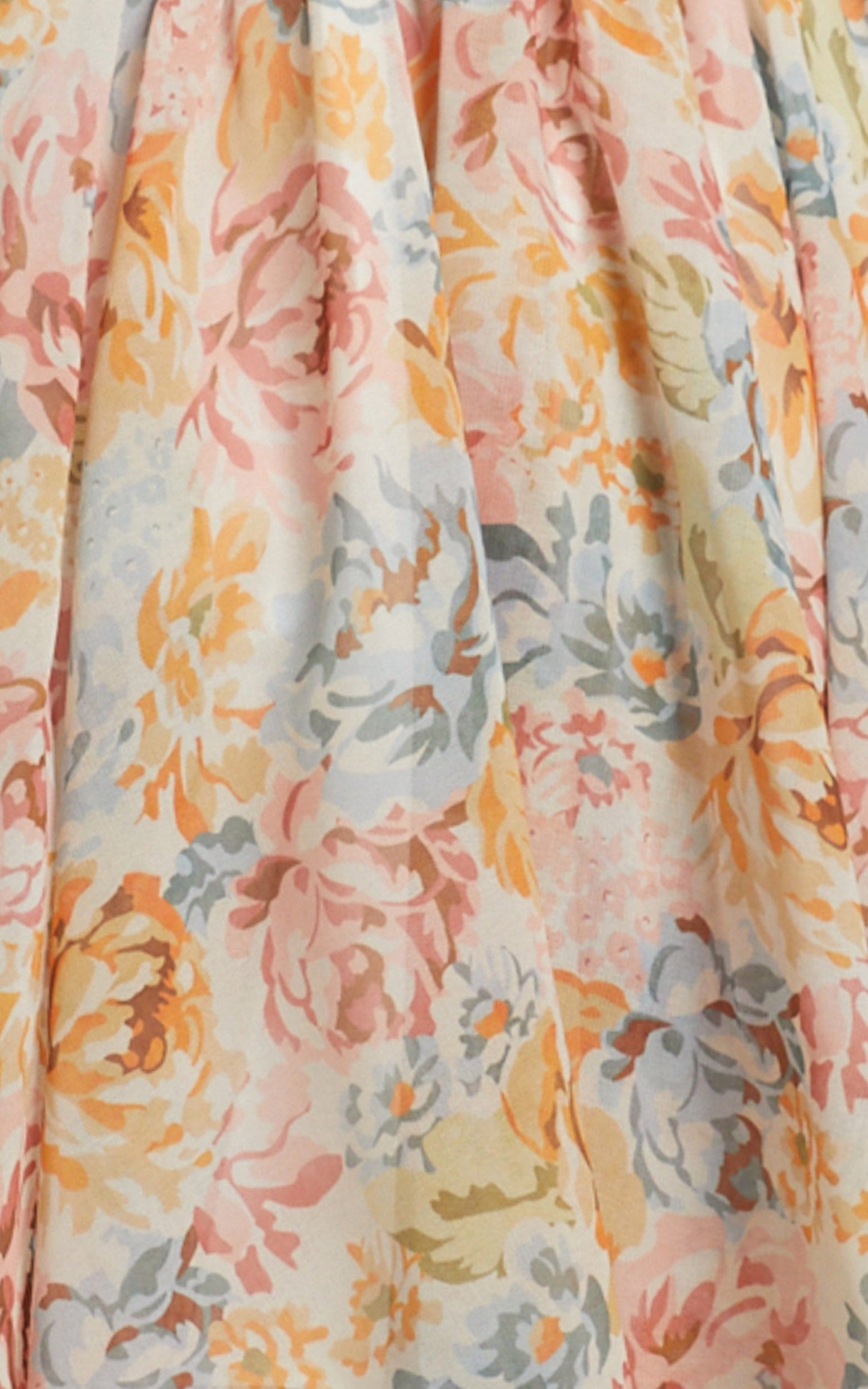 Camari Balloon Sleeve Open Back Mini dress in Dreamer Floral
