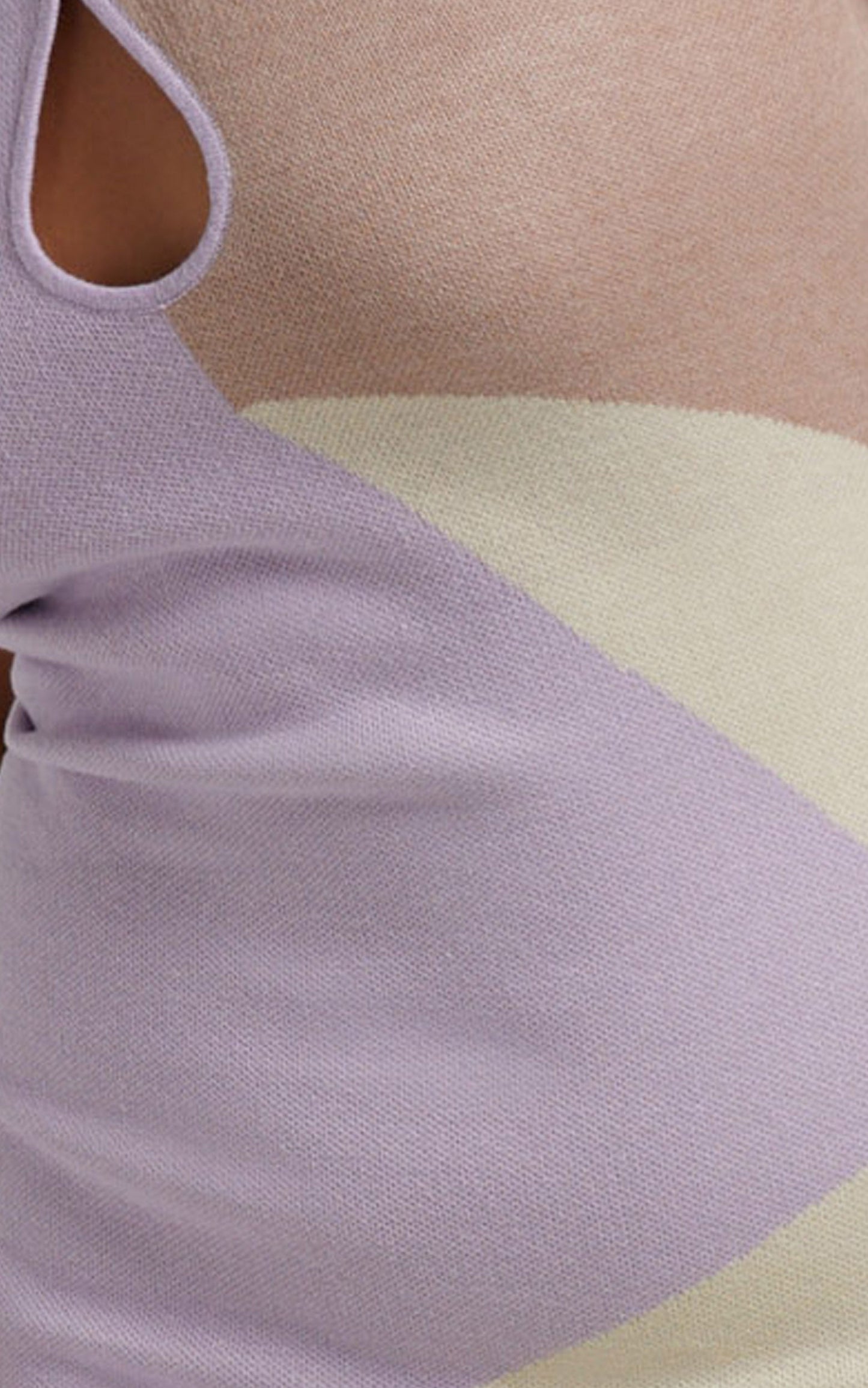 Blossom Knit Midi Dress in Pastel Multi