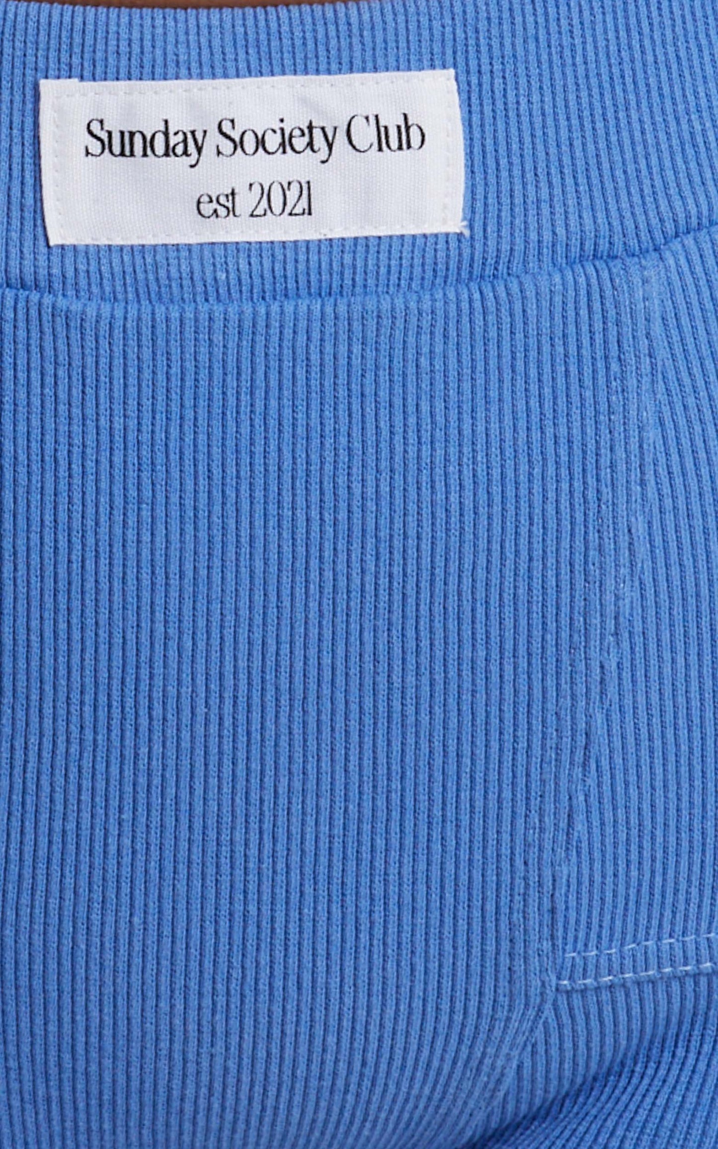Sunday Leisure Club - Kairi Bike Shorts in Blue