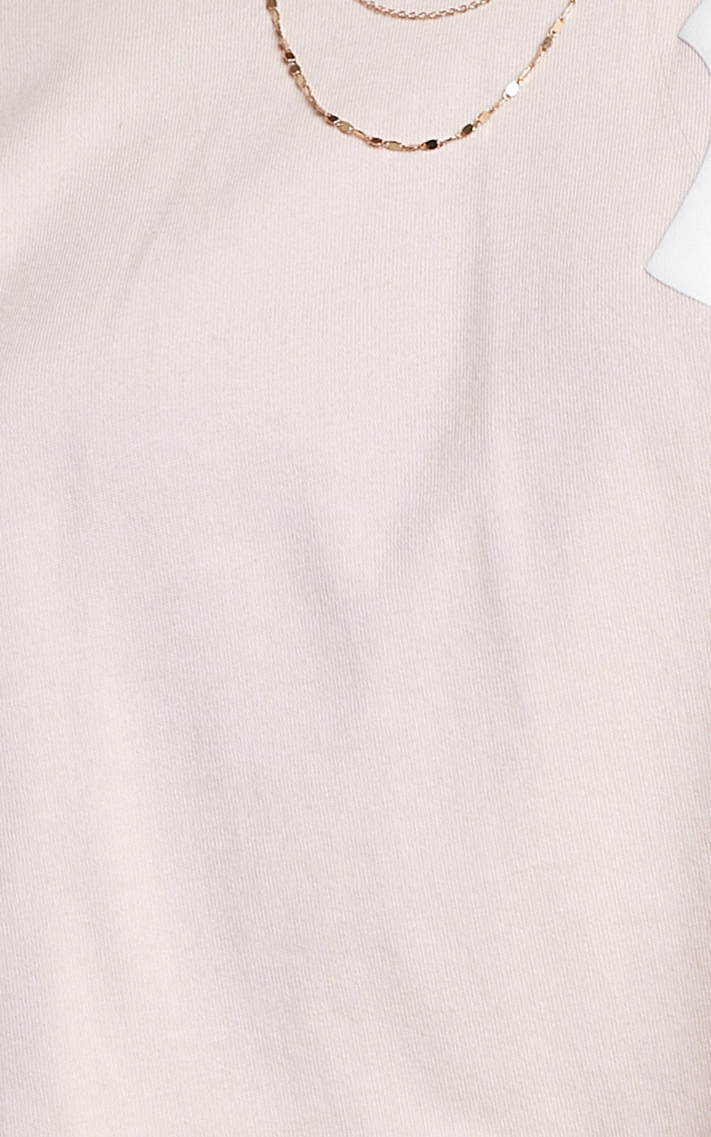 Majestic - NY Yankees Cropped Rando LS Tee in Peach