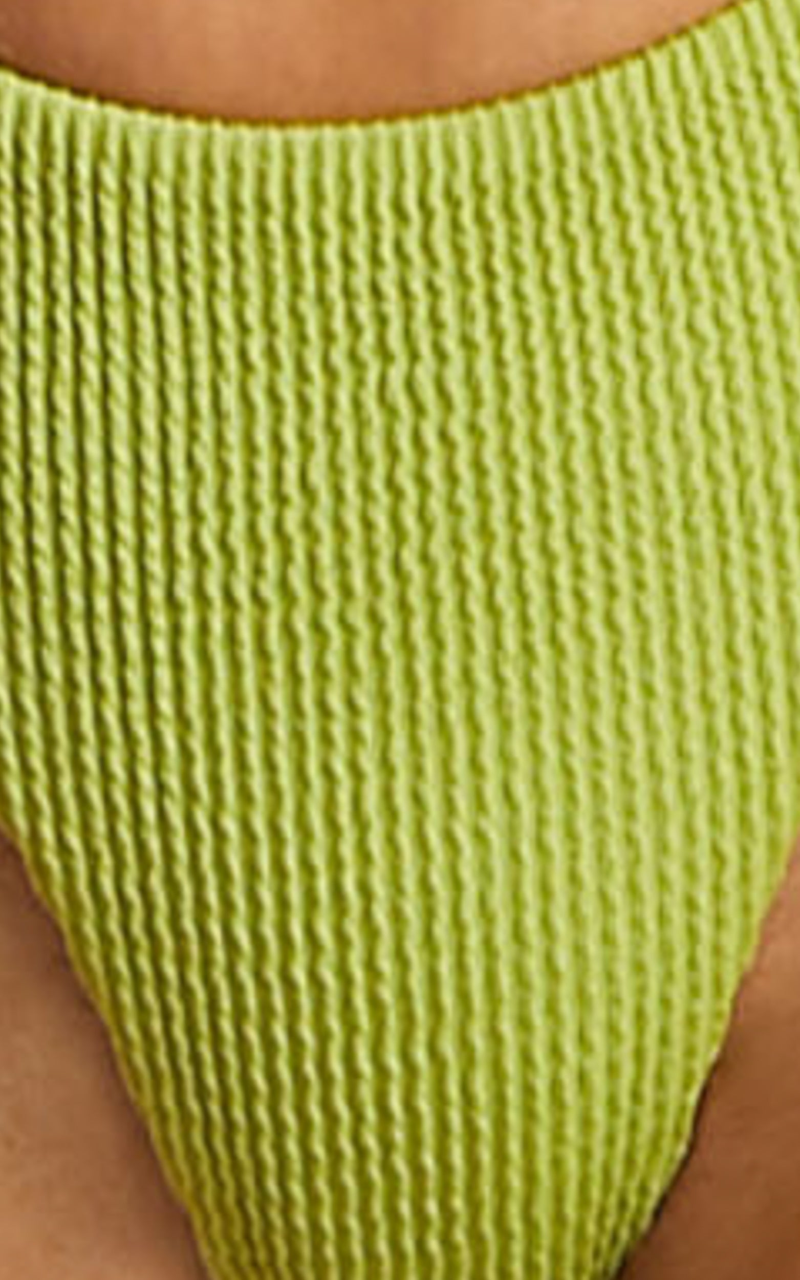 Kai Side Rings High Waisted Bottoms in Green