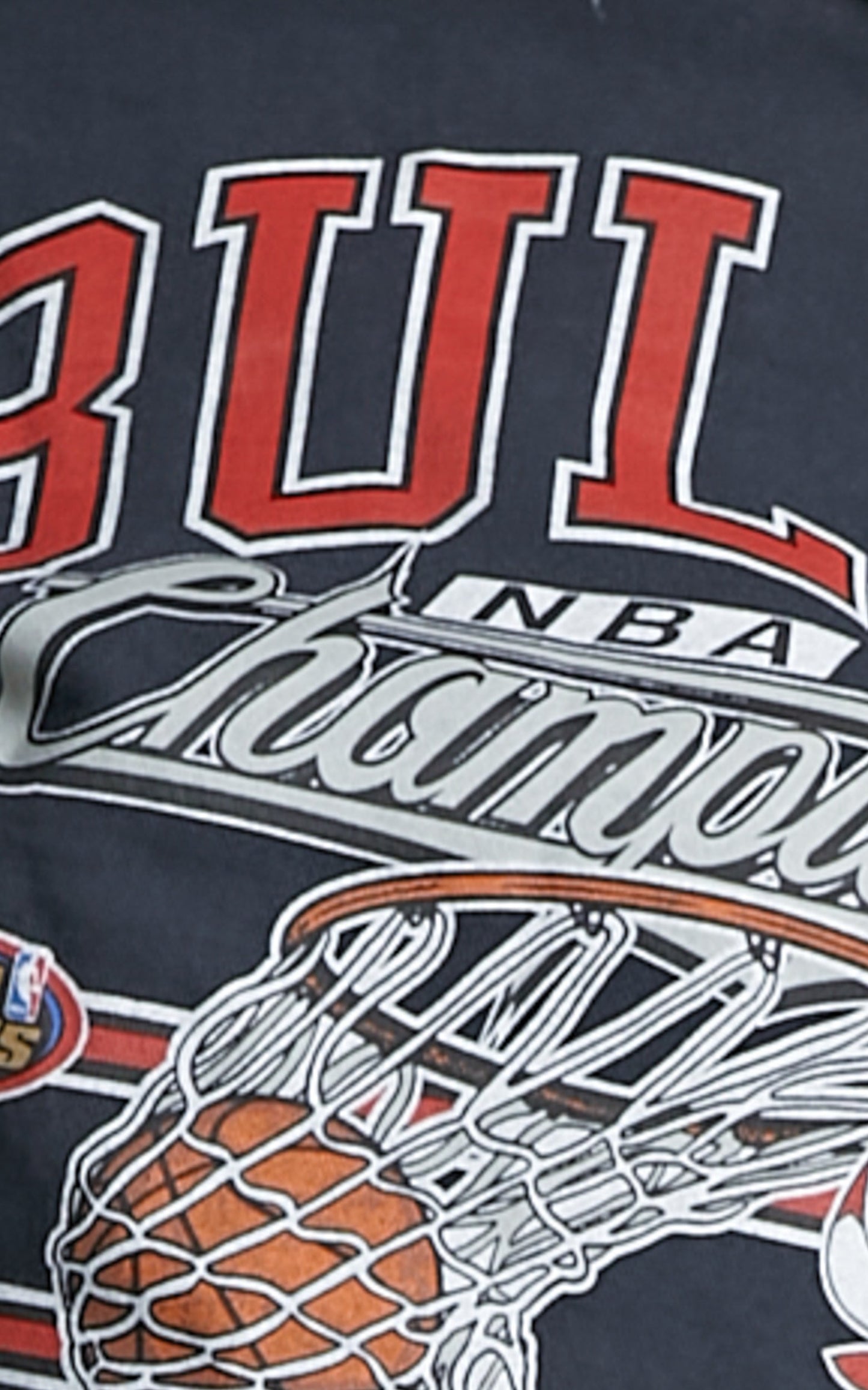 Mitchell & Ness - Chicago Bulls Hoop Crew in Faded Black