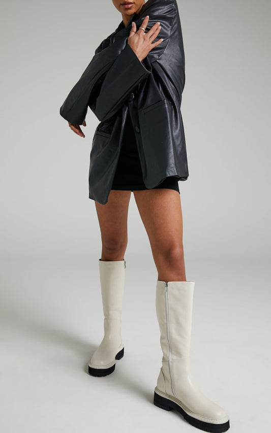 Alias Mae - Rohan Boots in Bone Leather
