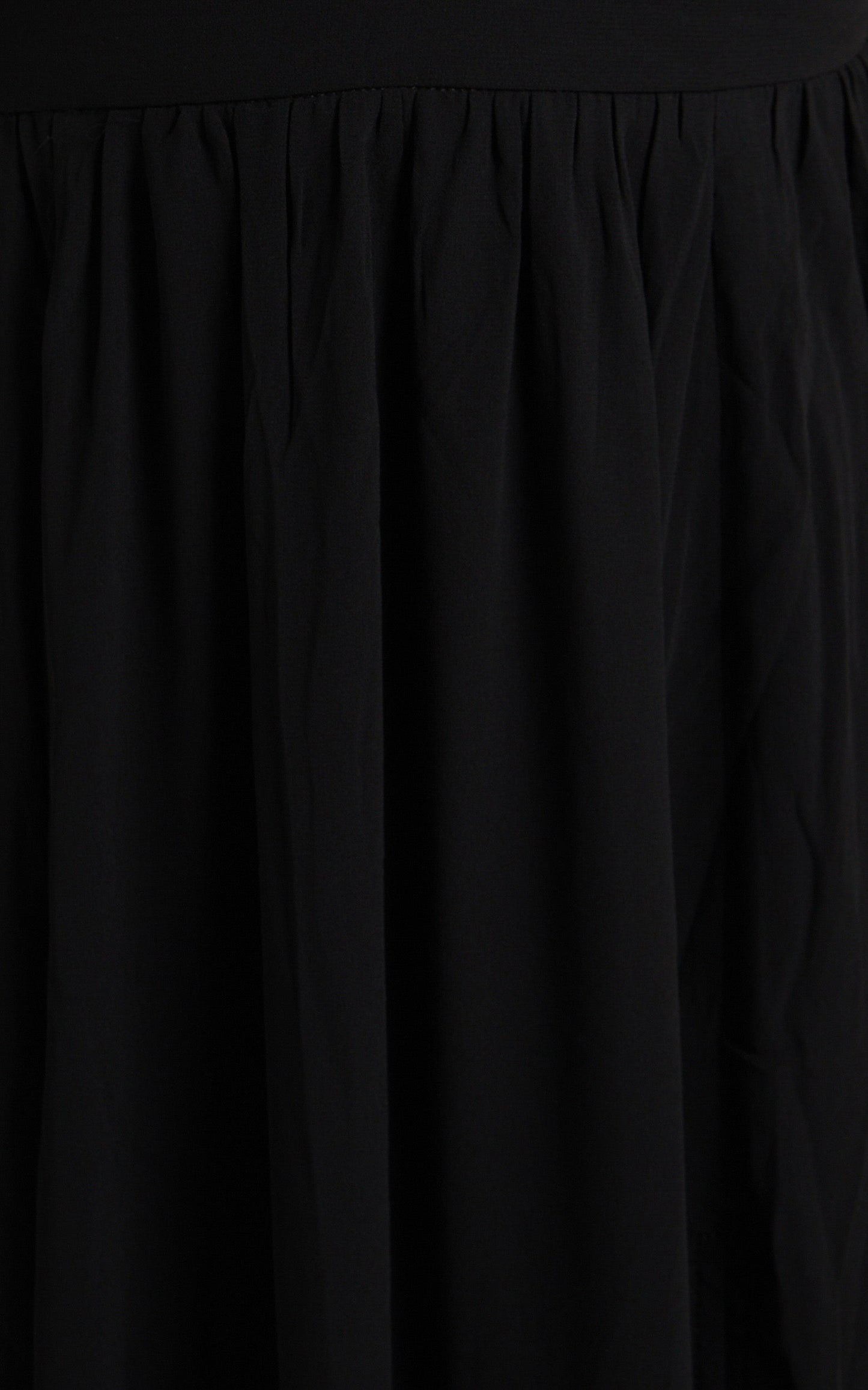 Shes A Delight Midi Dress - Plunge Thigh Split Dress in Black