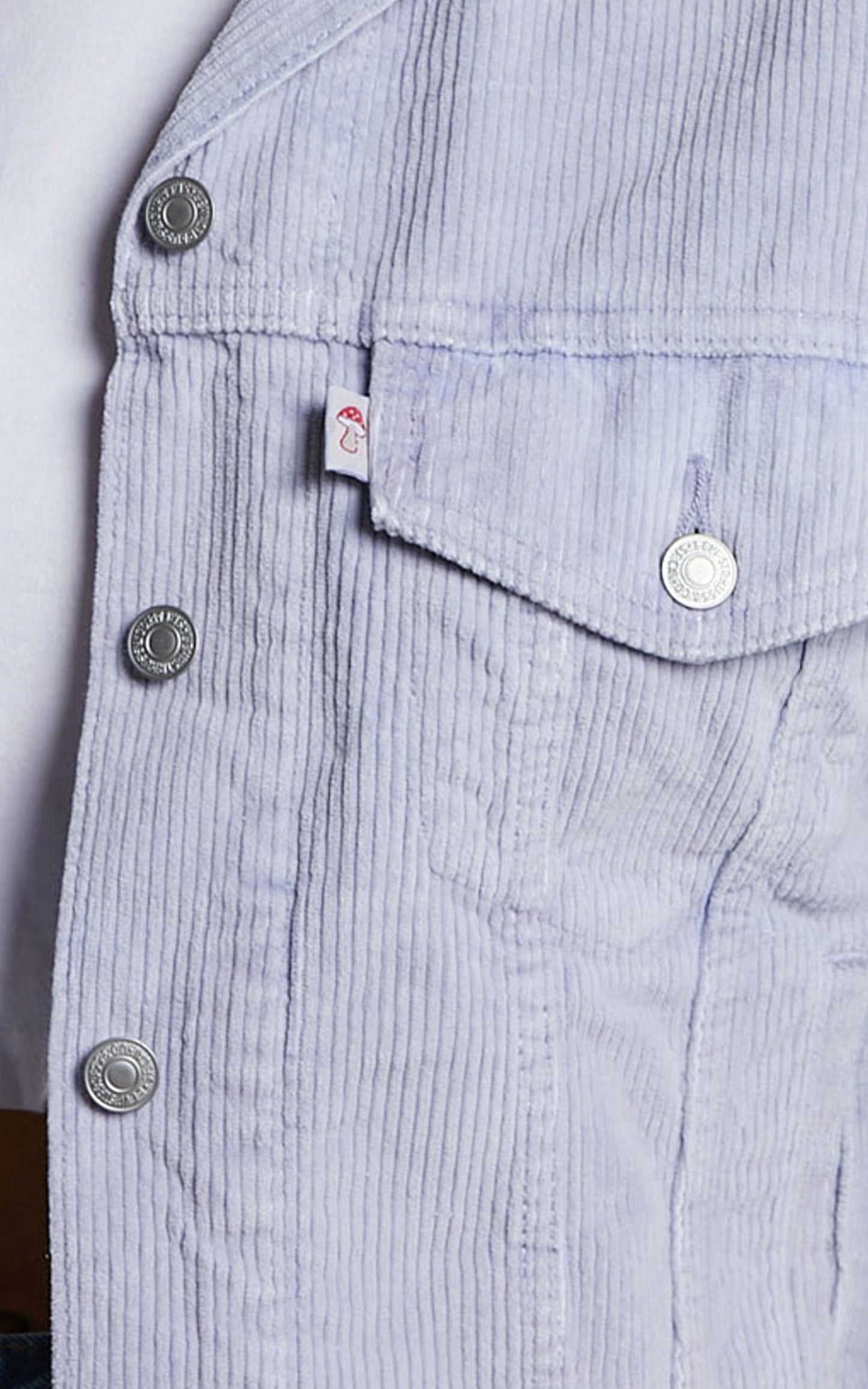 Levi's - 90's Trucker Jacket in Light Purple Garment Dye