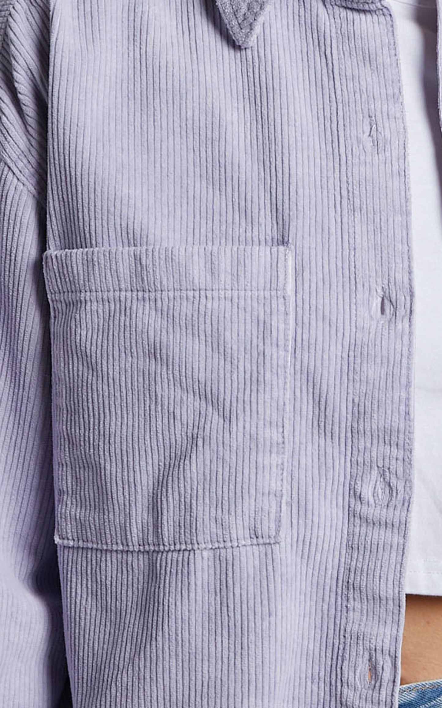 Levi's - Jovi Relaxed Shirt in PURPLE GARMENT DYE