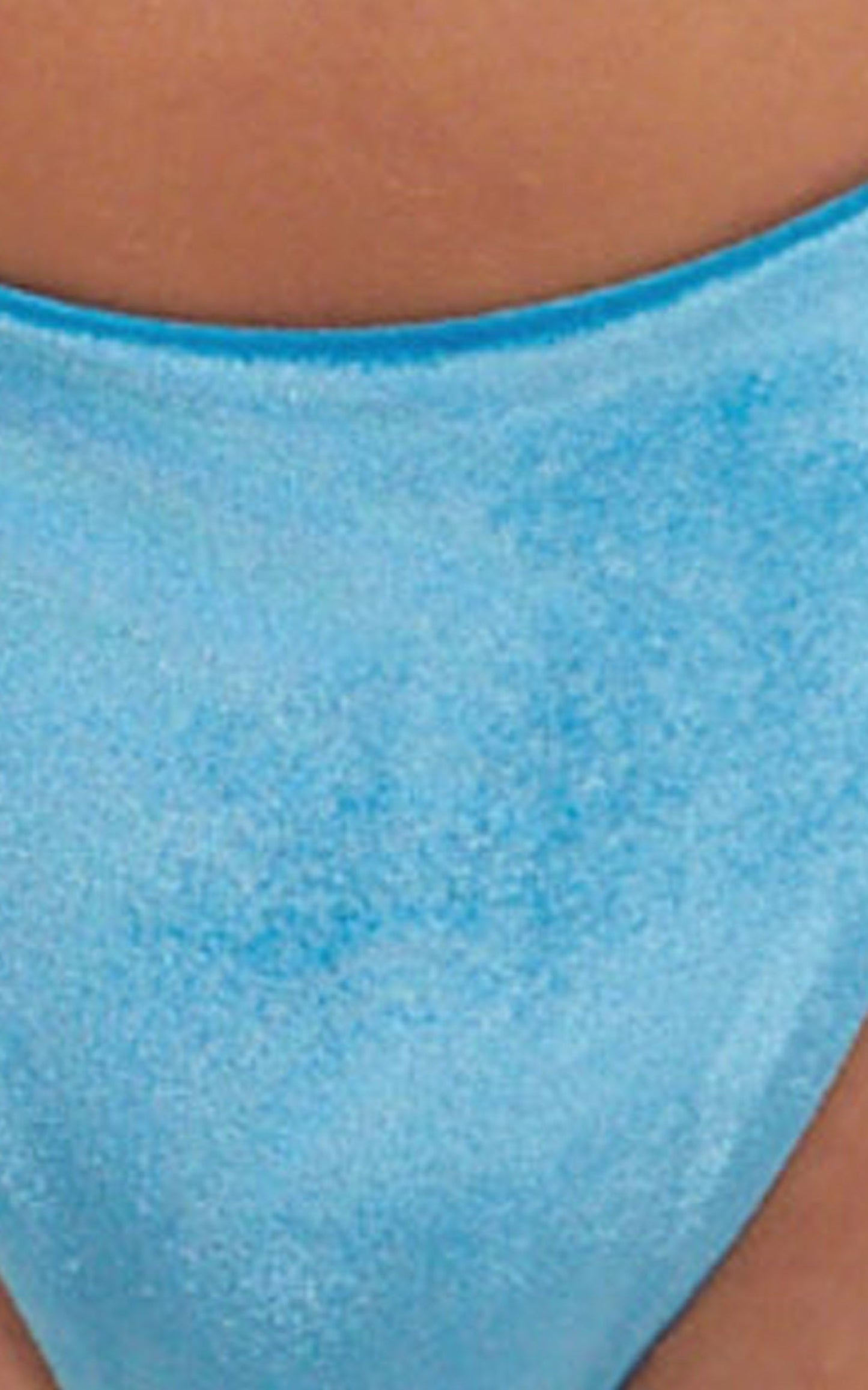 Marina Bikini Bottom in Blue Velvet