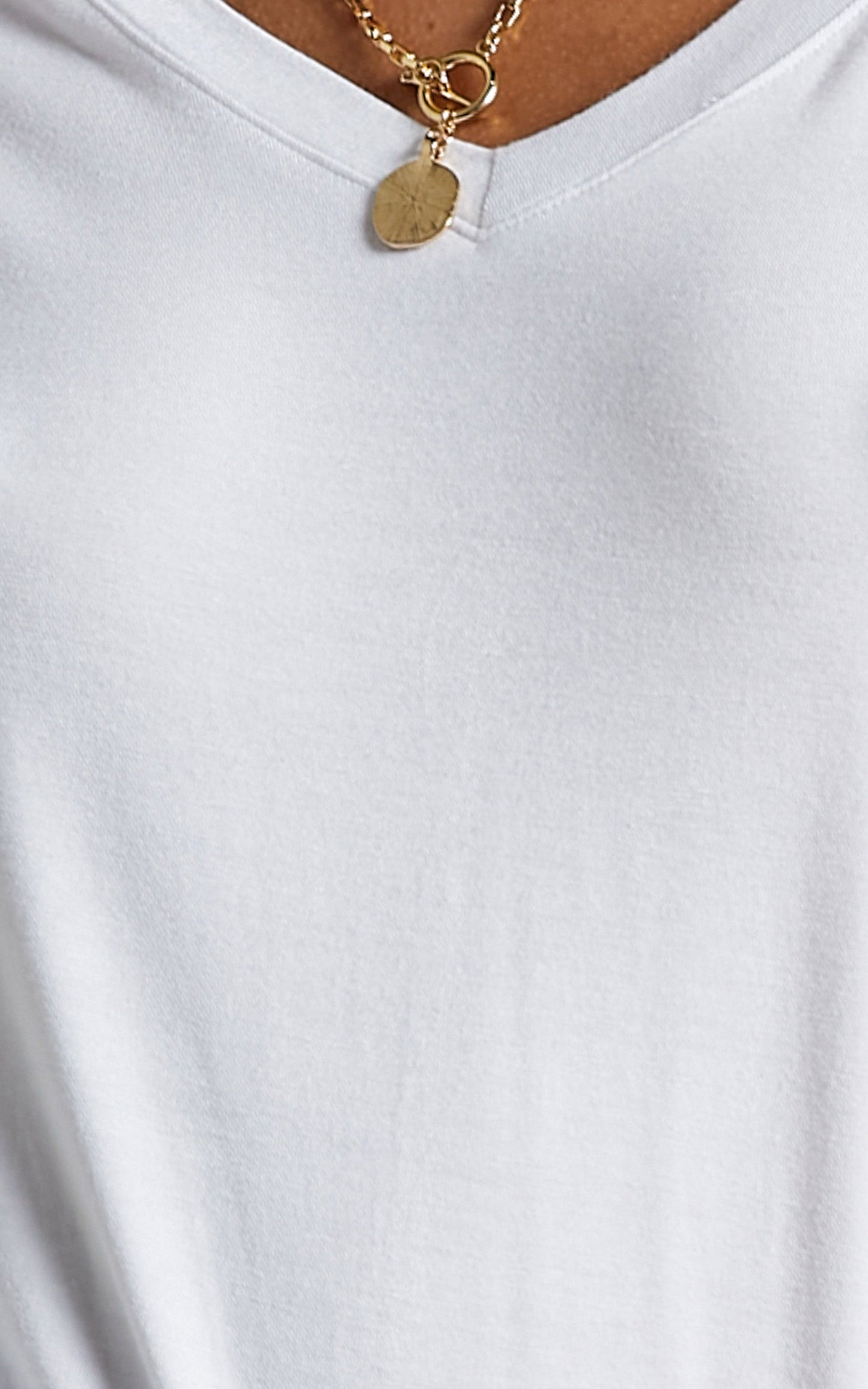 Back To Basics Top in White