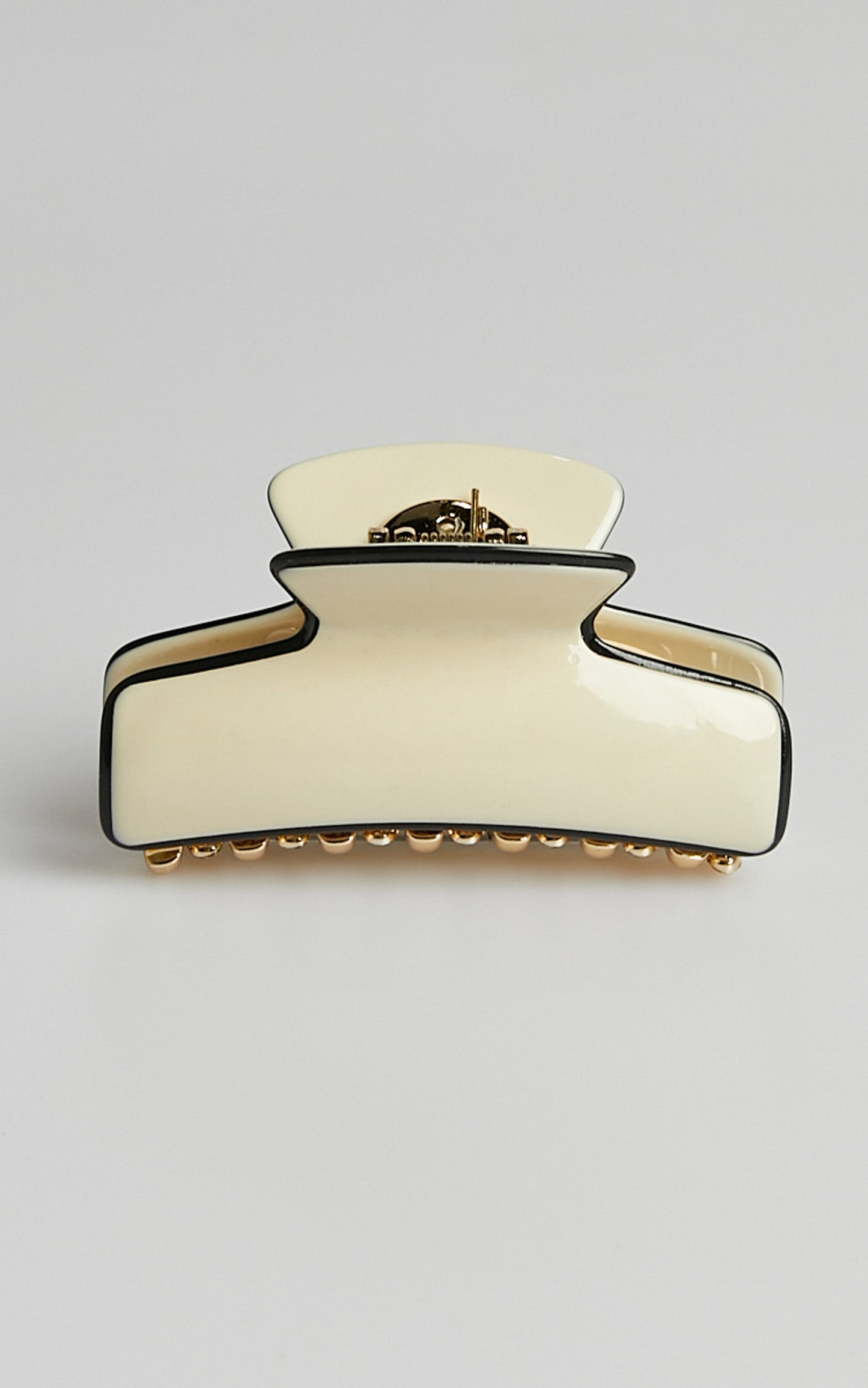 Flore Hair Clip in White
