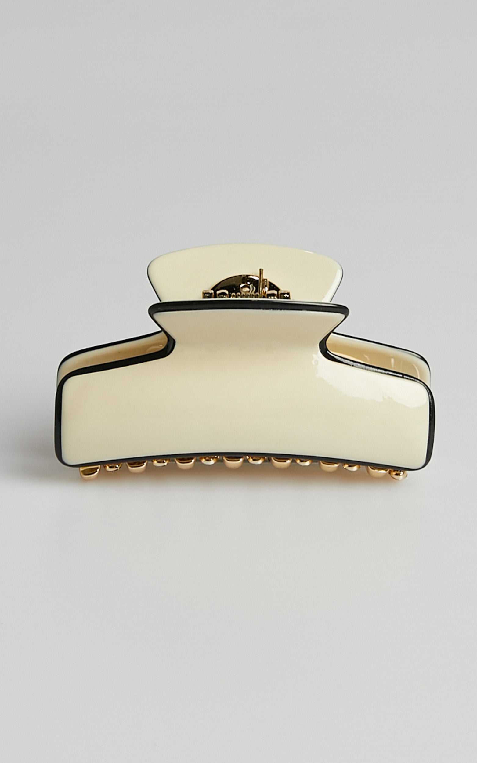 Flore Hair Clip in White